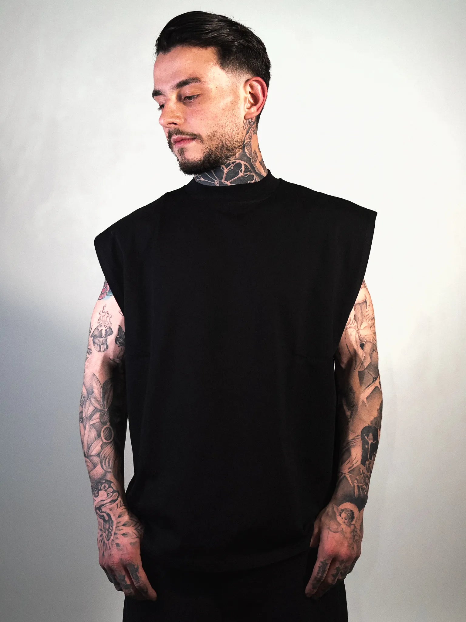 T-VEST LIFE BLACK CIRCUS