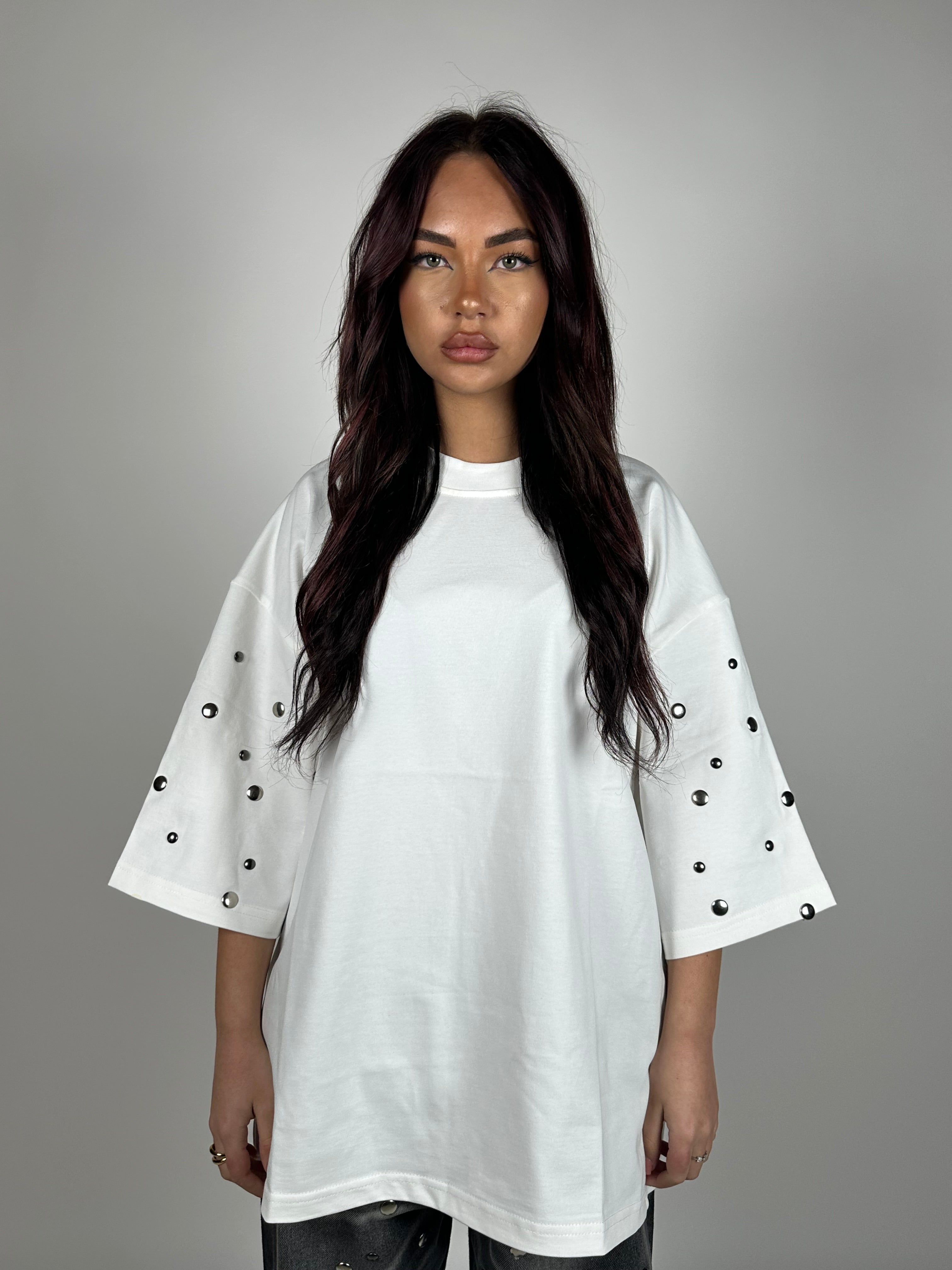 T-SHIRT BORCHIE BIANCA