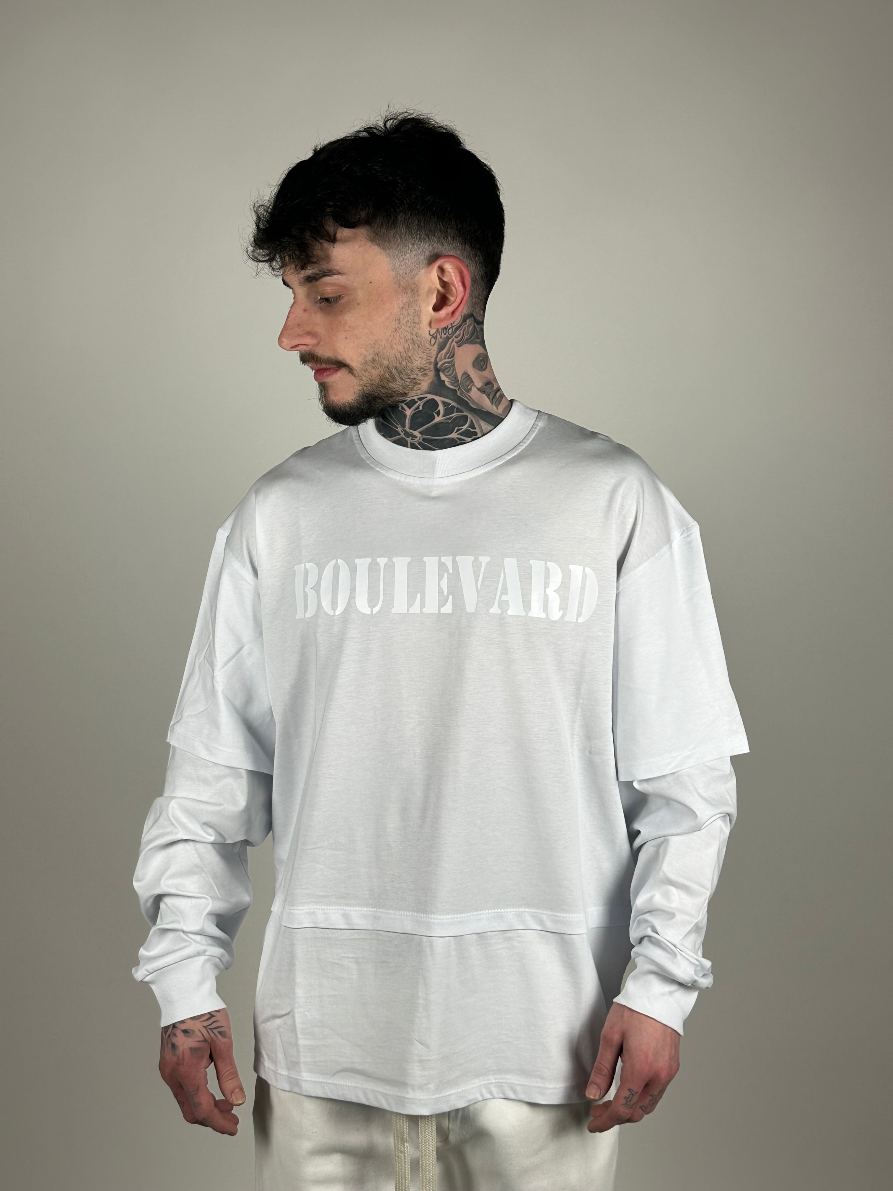 LONG-SLEEVE BOULEVARD WHITE