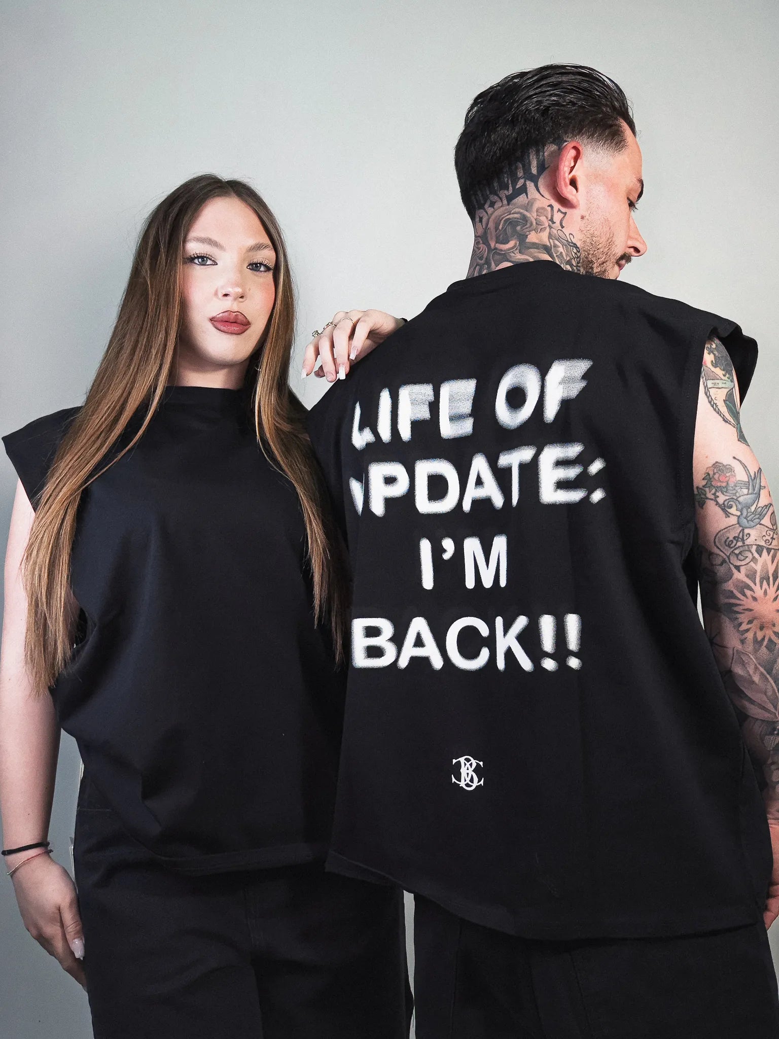 T-VEST LIFE BLACK CIRCUS