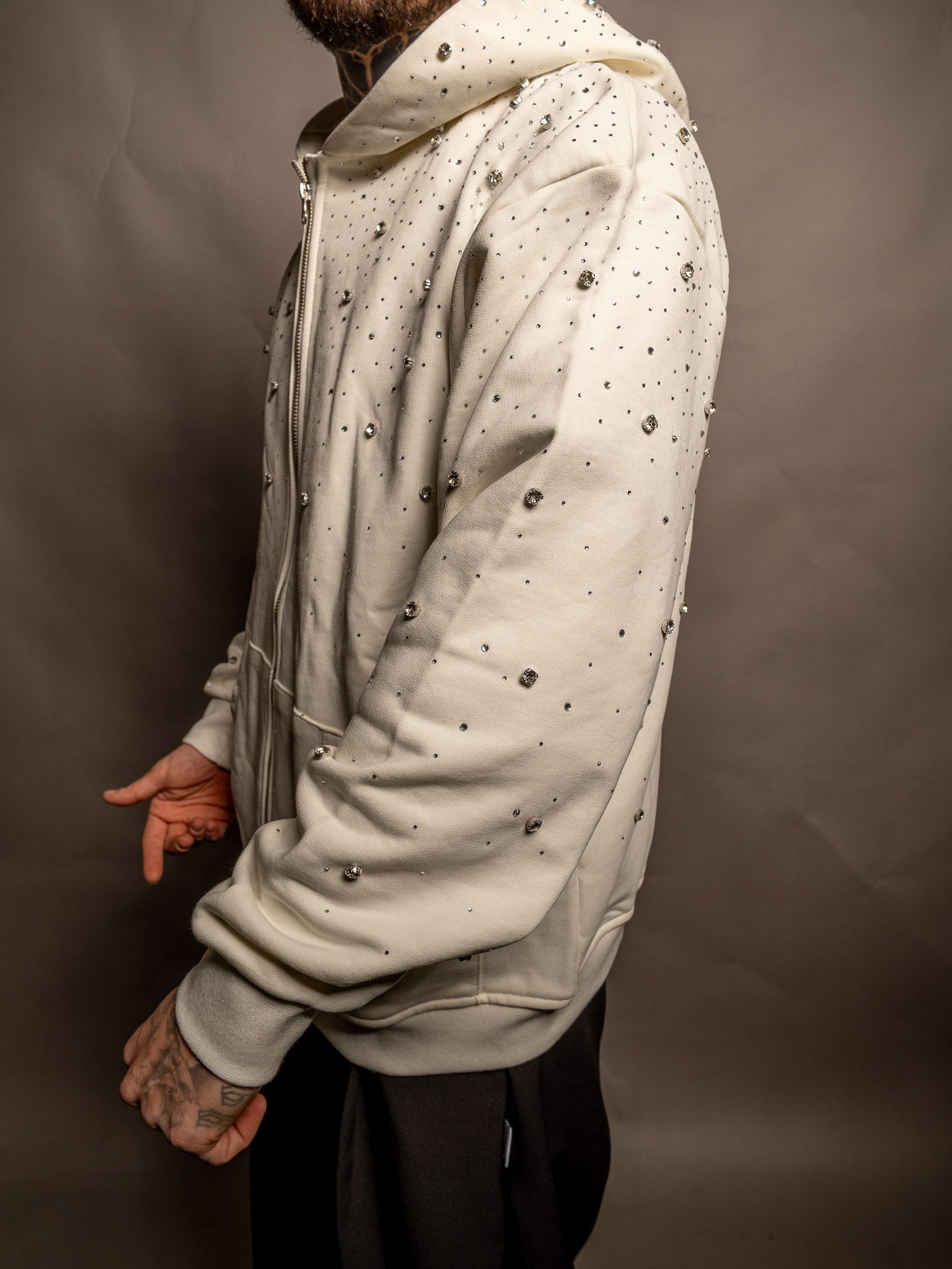 HOODIE CRYSTAL WHITE