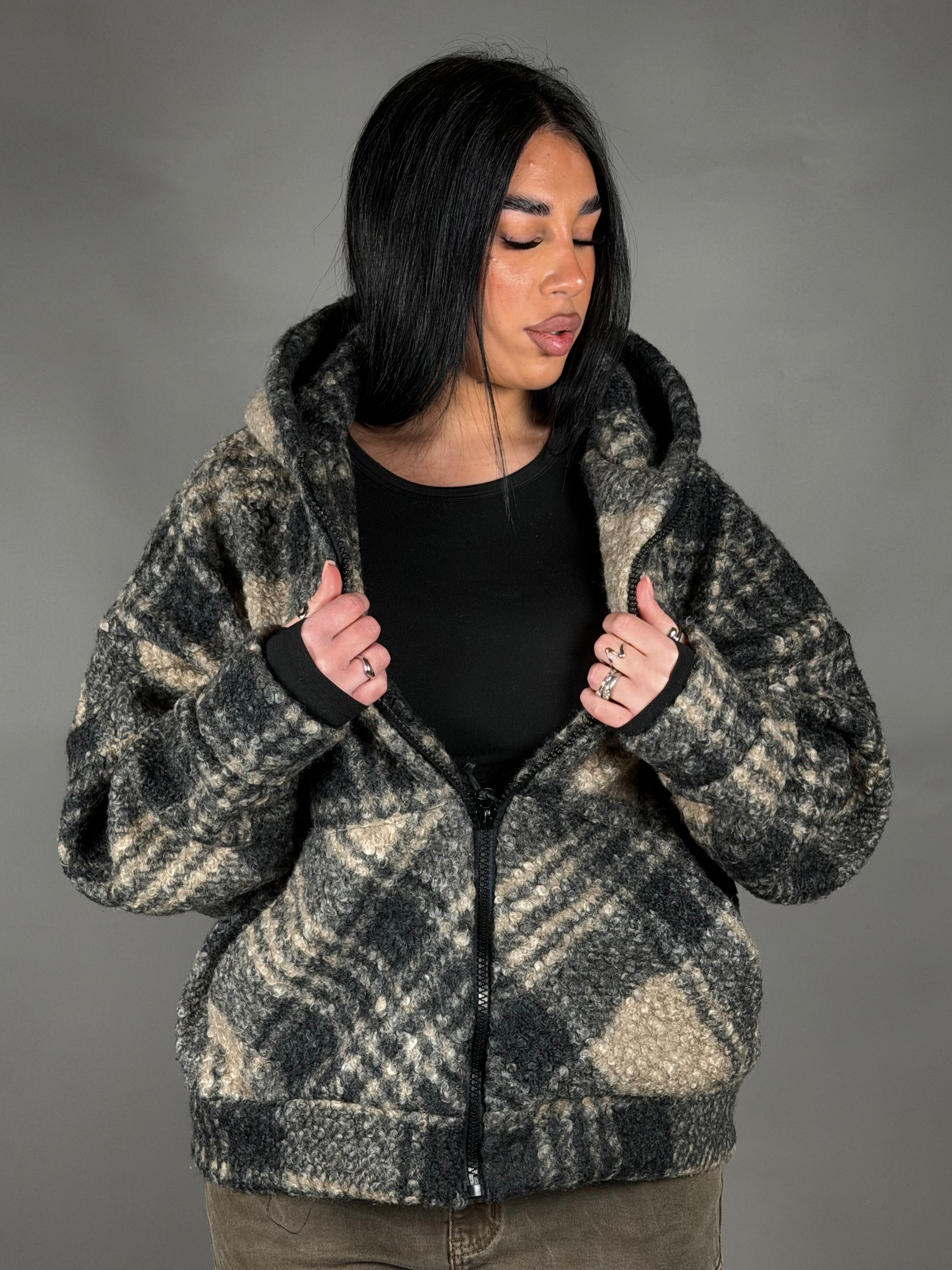 JACKET TORONTO BLACK CIRCUS