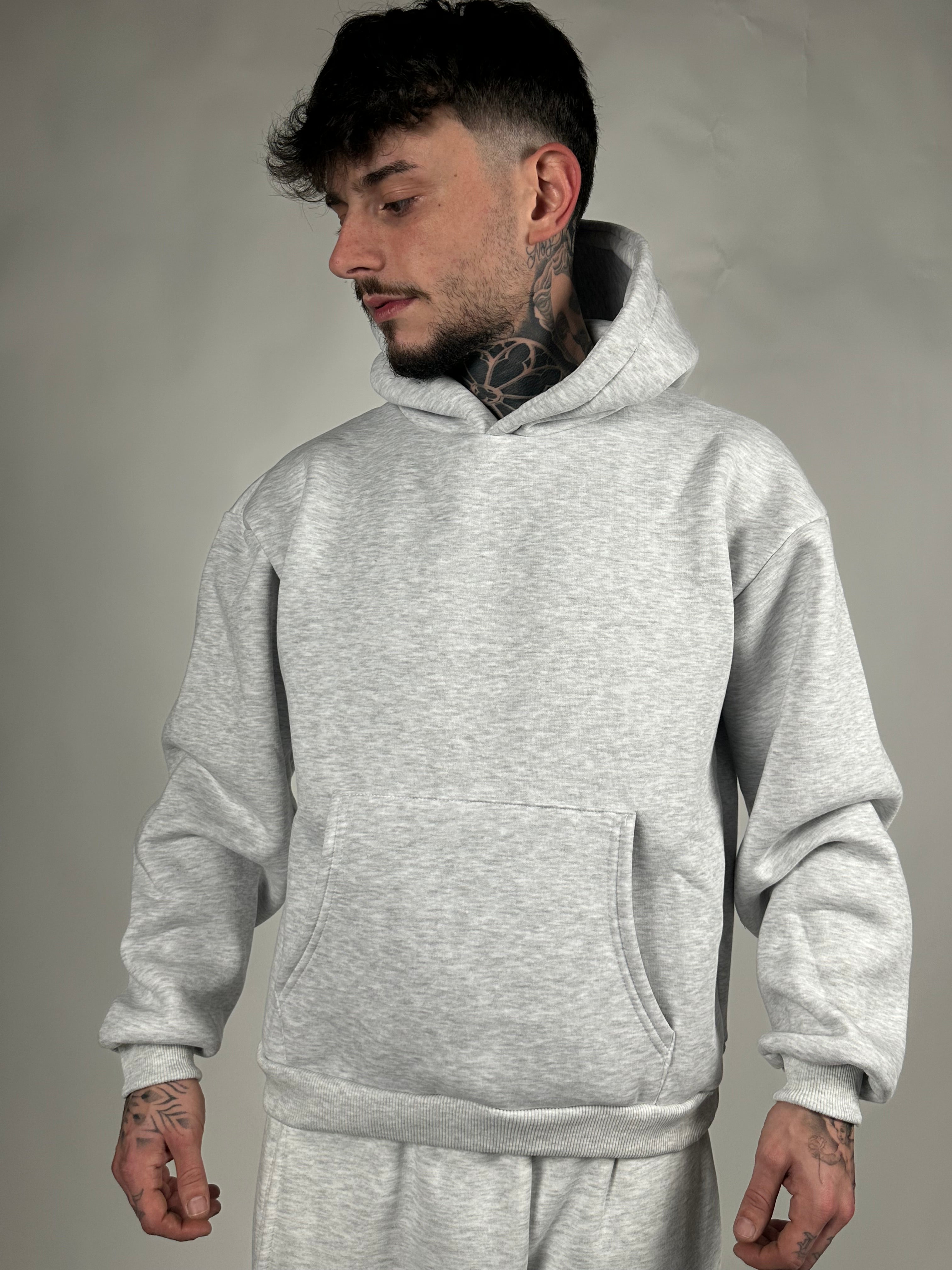 HOODIE EMPTY GREY