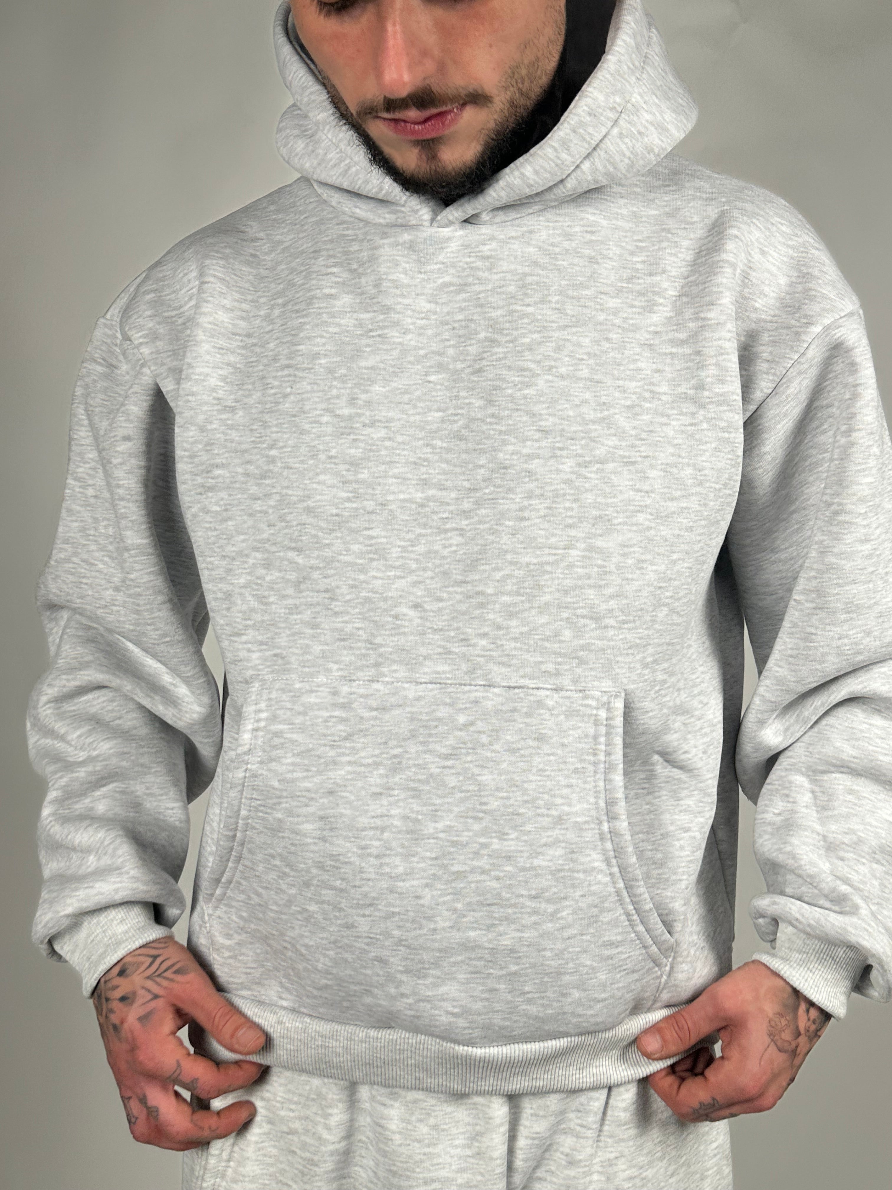 HOODIE EMPTY GREY