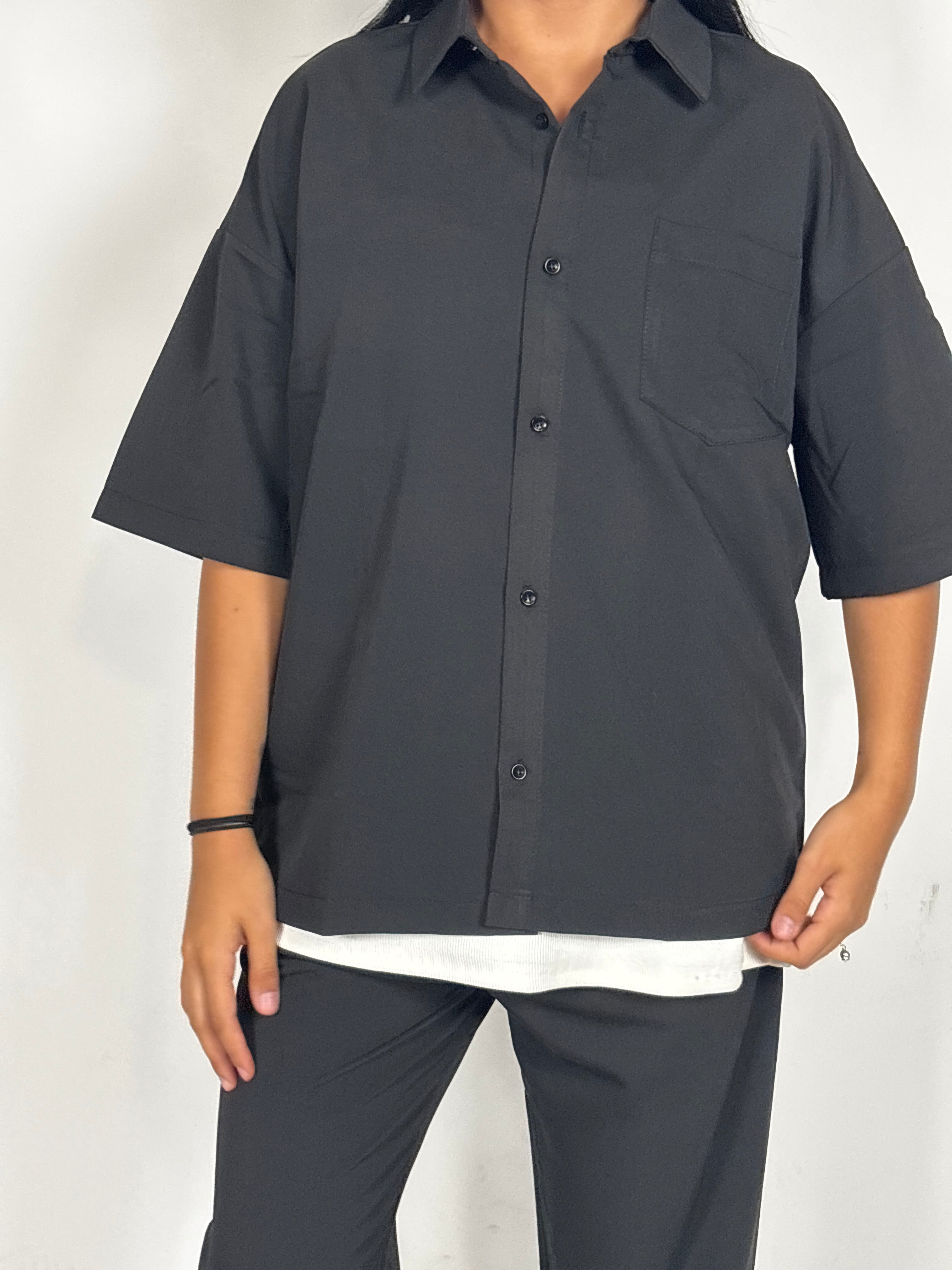 CAMICIA EMPTY BLACK