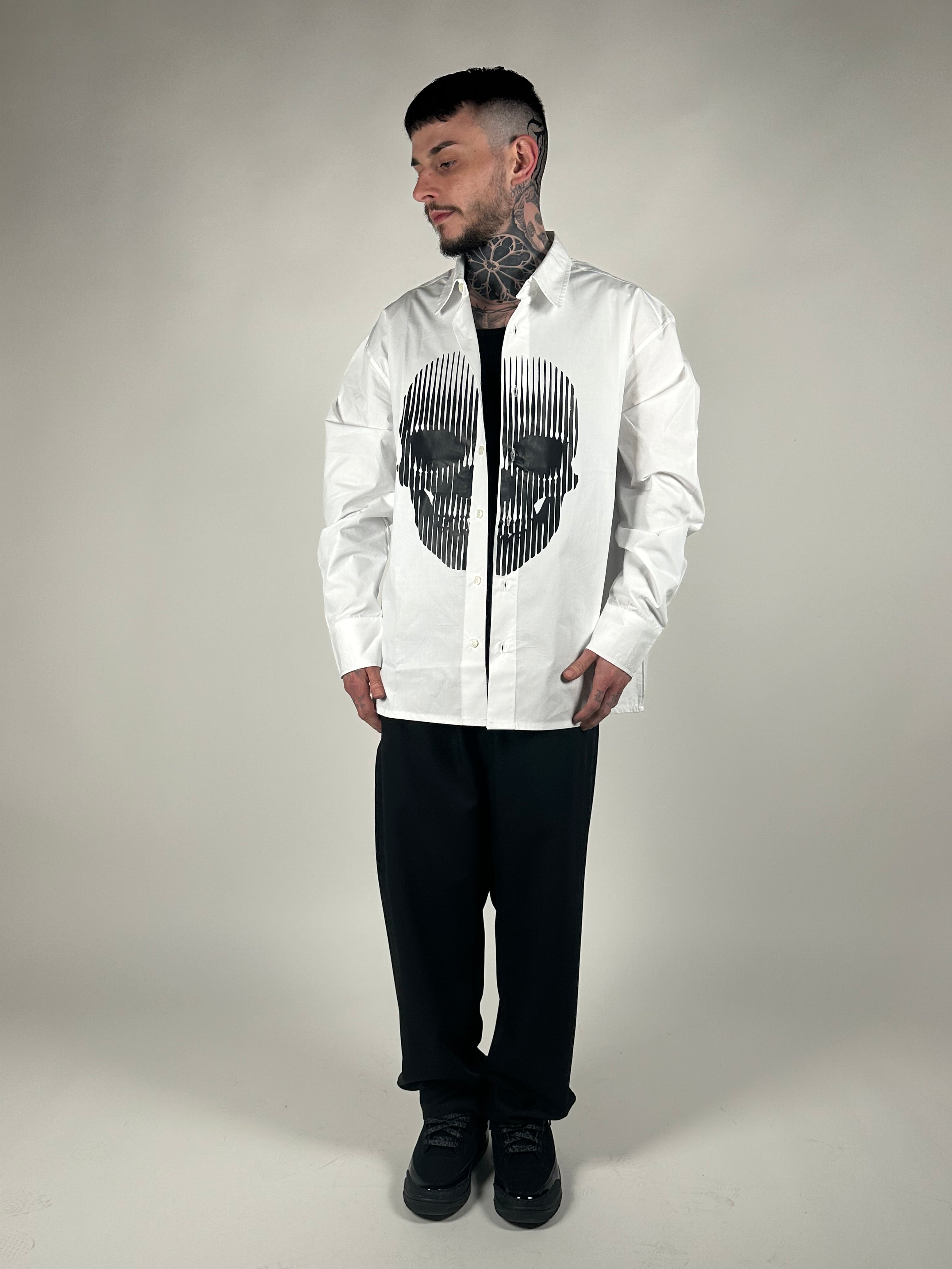 CAMICIA OVER SKULL