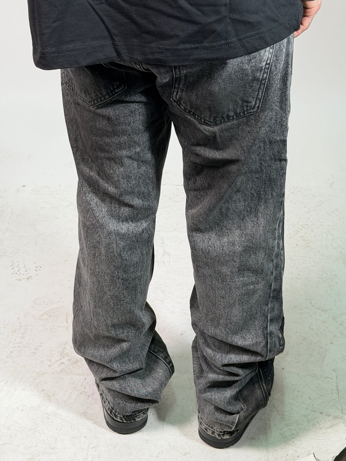 JEANS FLARE STRASS