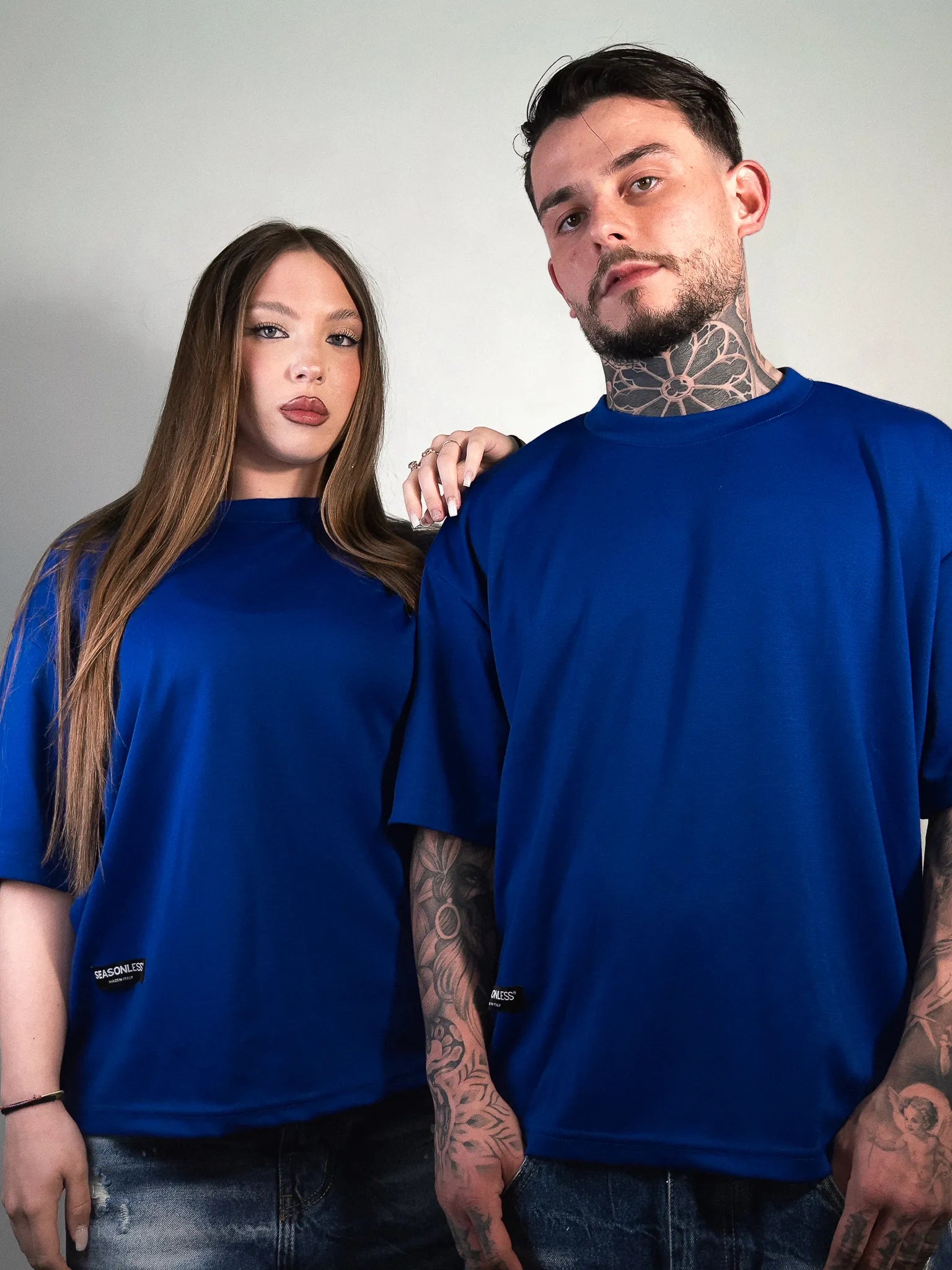 T-SHIRT EMPTY BLU