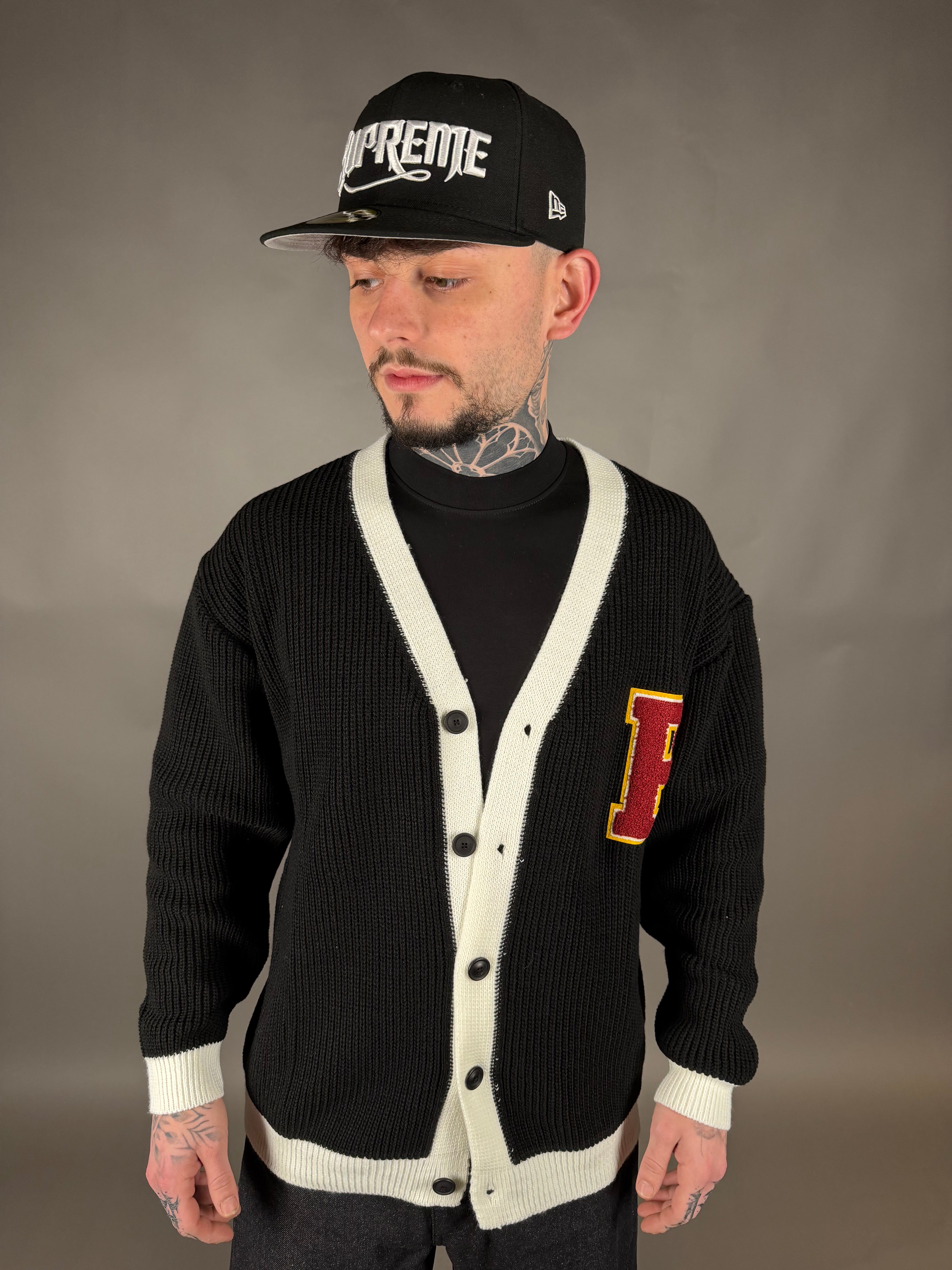 CARDIGAN PLUTO BLACK