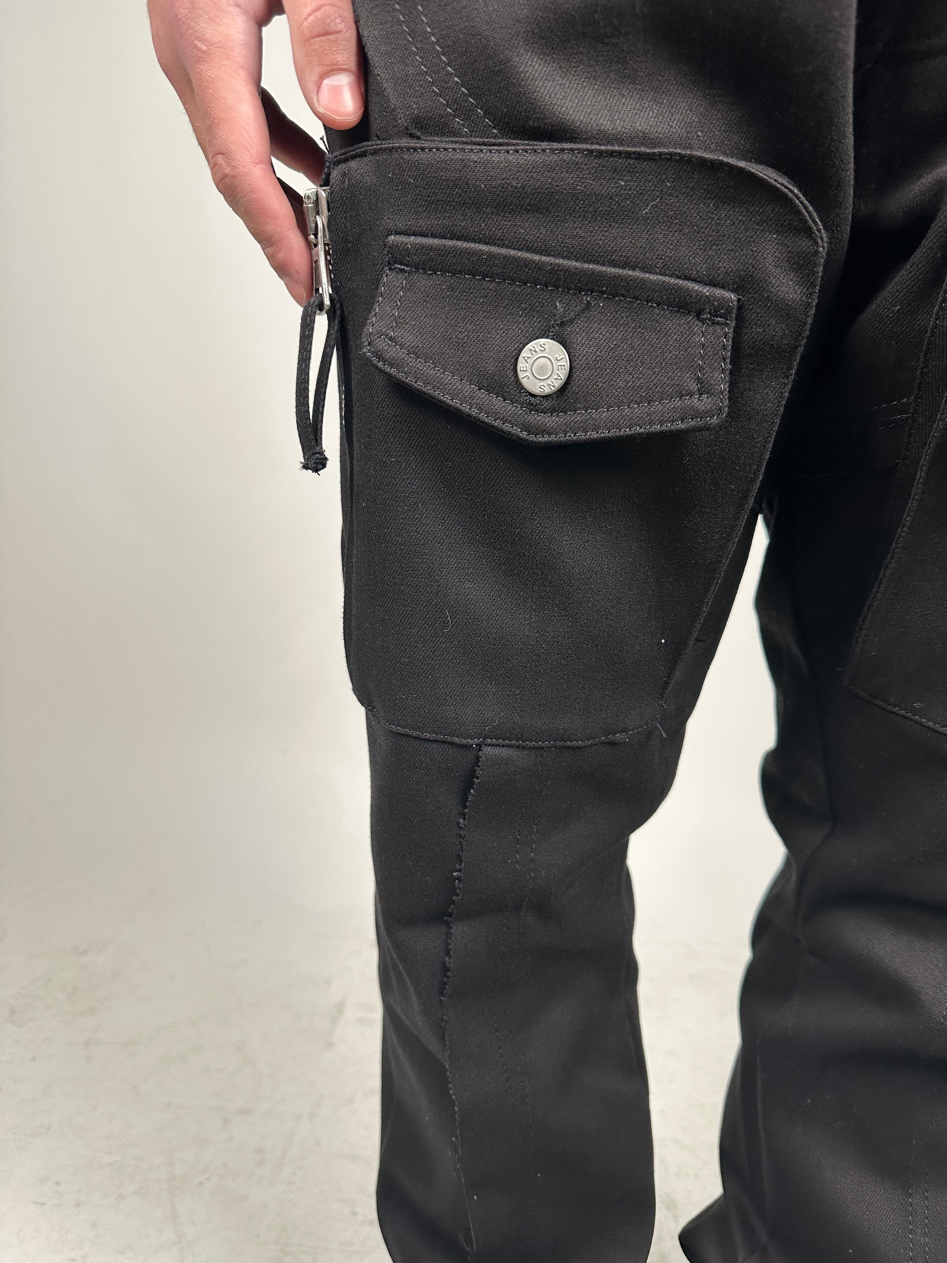 PANTALONE FLARE ZIP