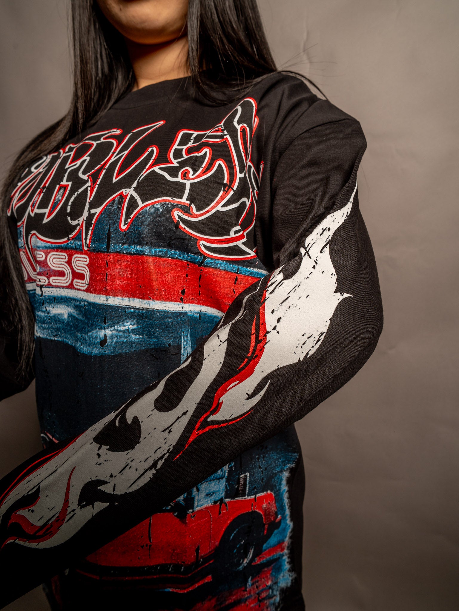 LONG SLEEVE FUEL BLACK