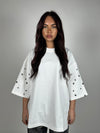 (T-SHIRT BORCHIE BIANCA