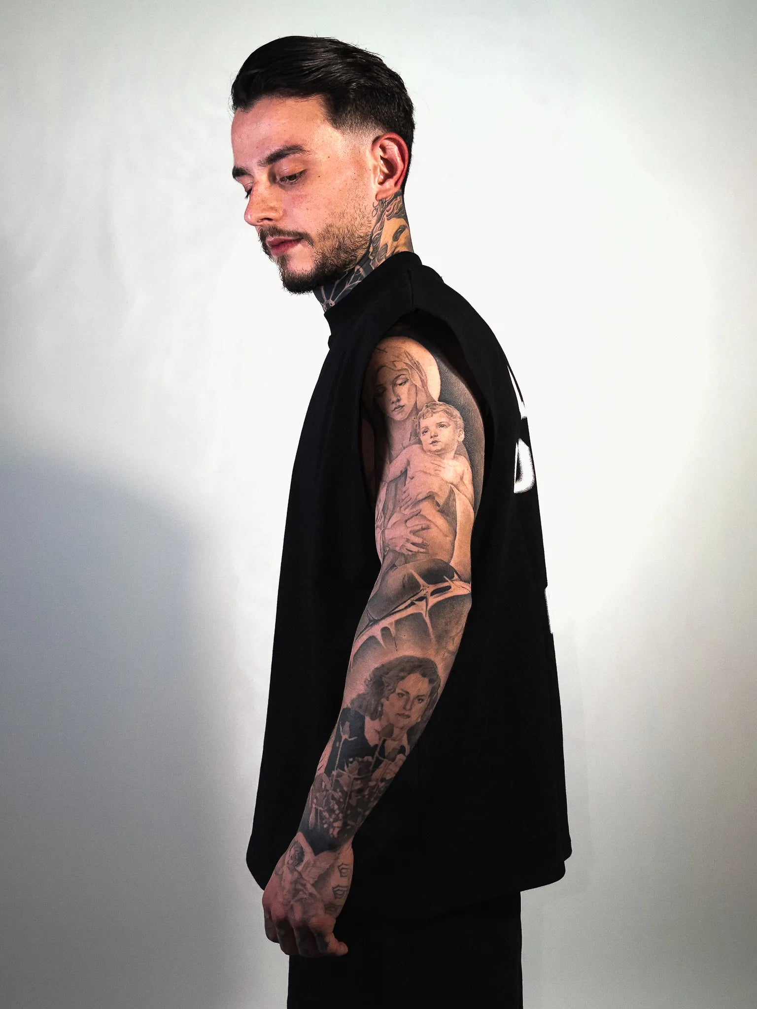 T-VEST LIFE BLACK CIRCUS