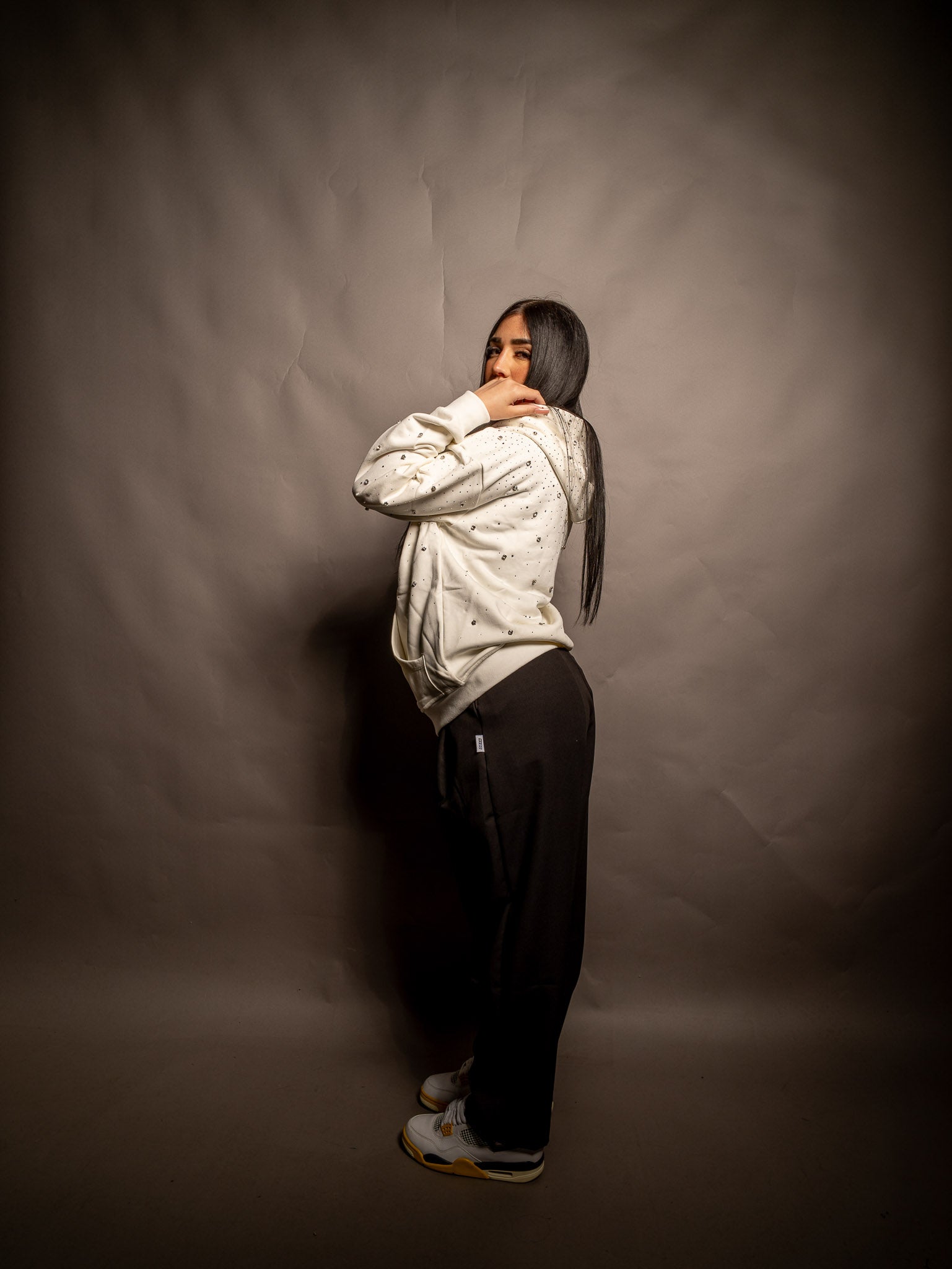 HOODIE CRYSTAL WHITE