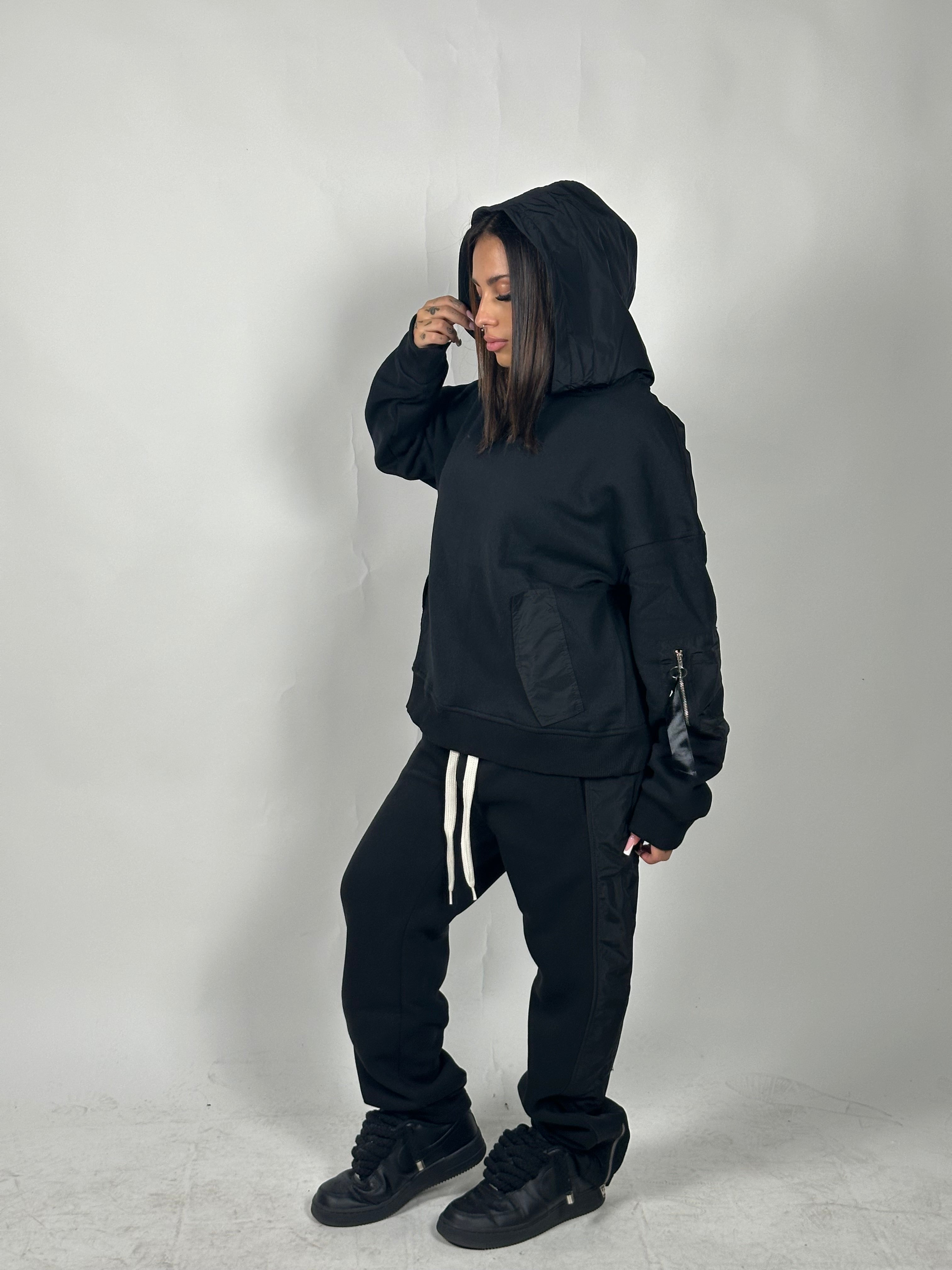 TRACKSUIT  EMPTY BLACK