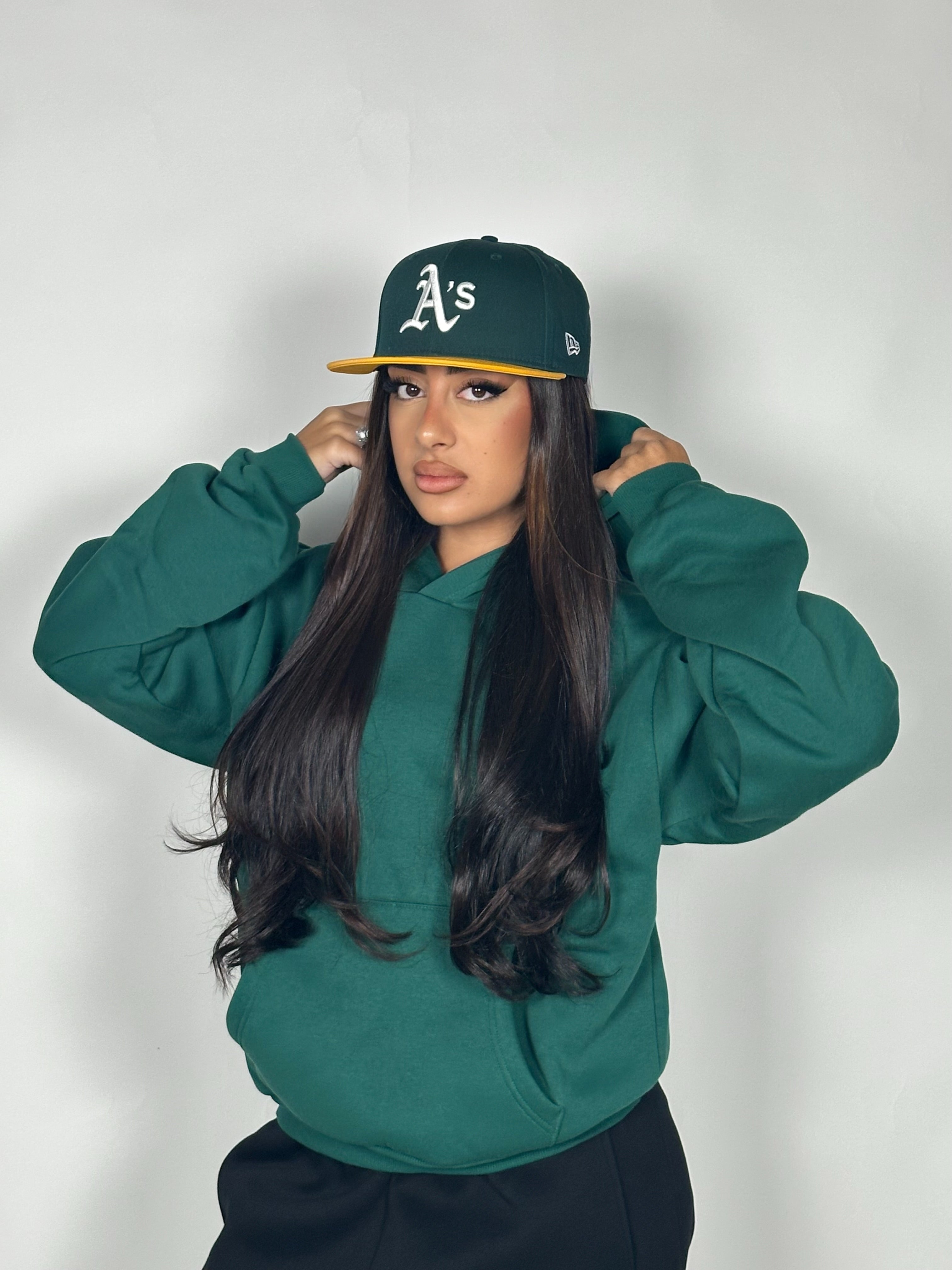 HOODIE EMPTY GREEN