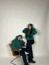 HOODIE EMPTY GREEN