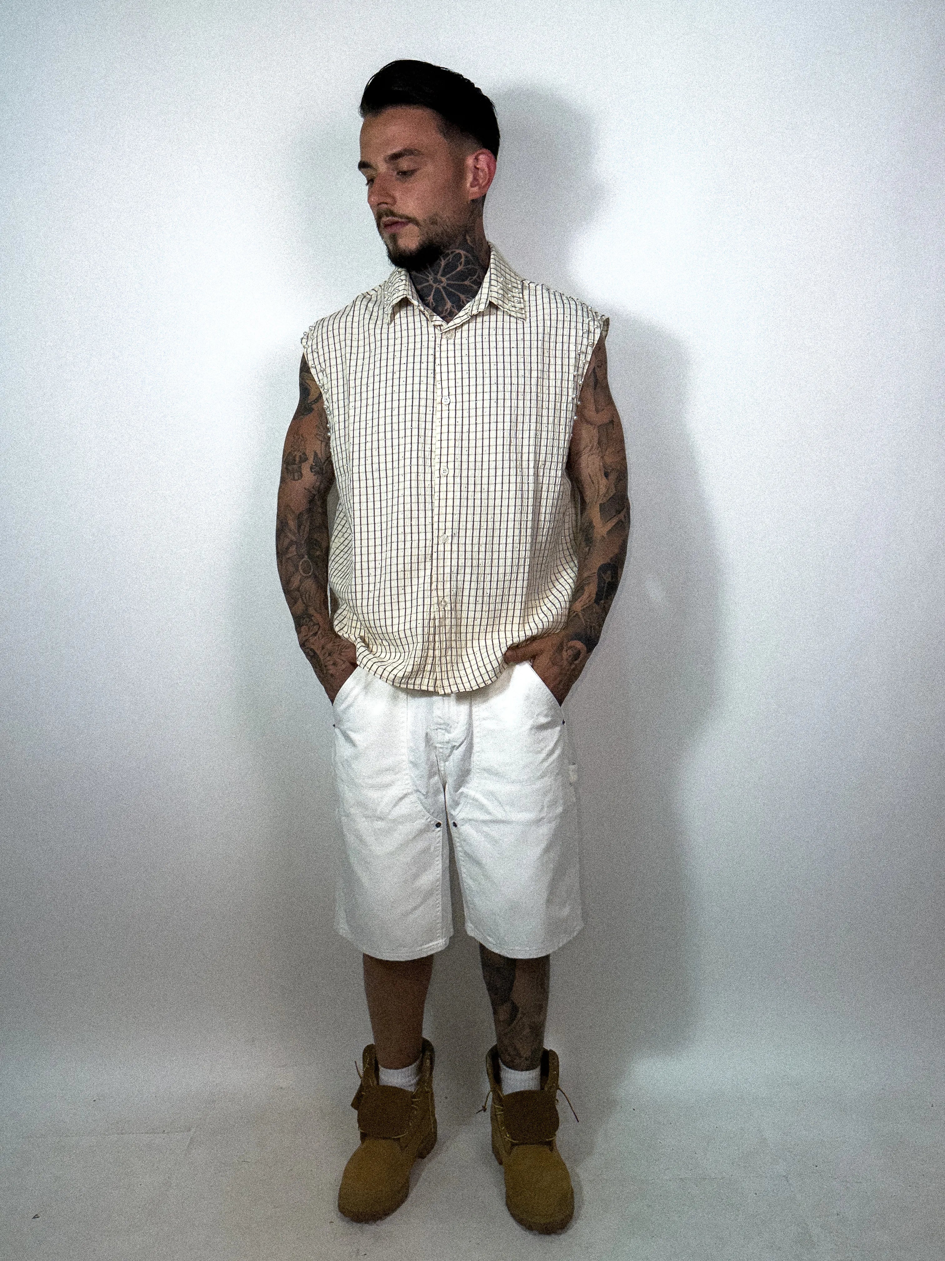 JORTS CARPENTER WHITE