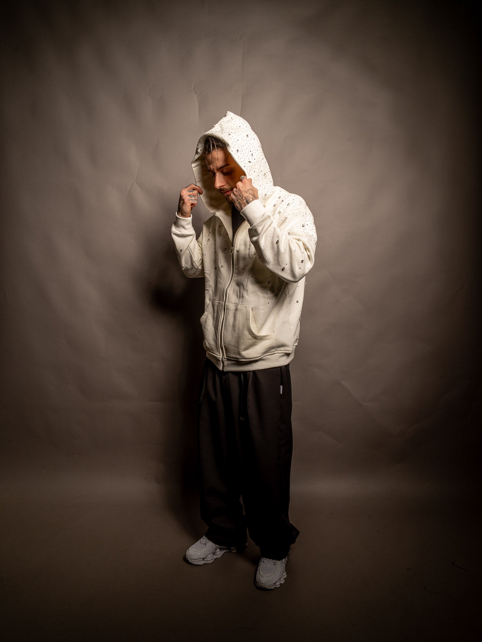 HOODIE CRYSTAL WHITE