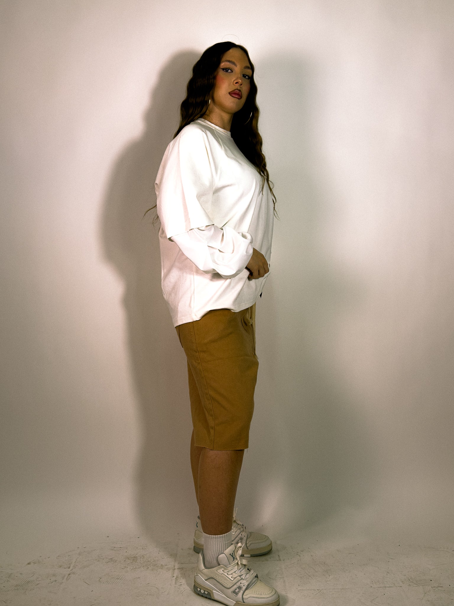 LONGSLEEVE PUFF WHITE