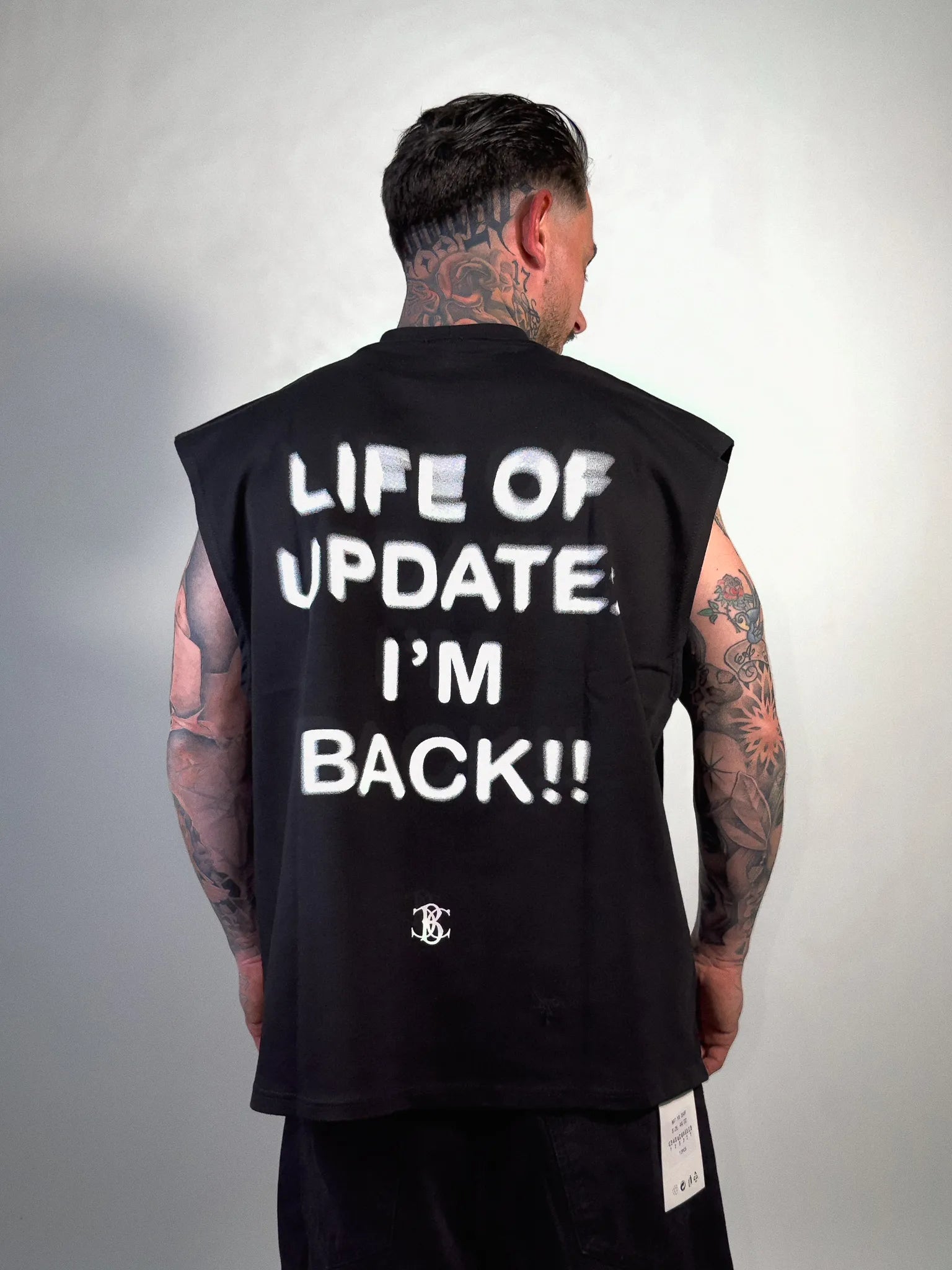 T-VEST LIFE BLACK CIRCUS