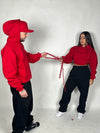 HOODIE EMPTY RED
