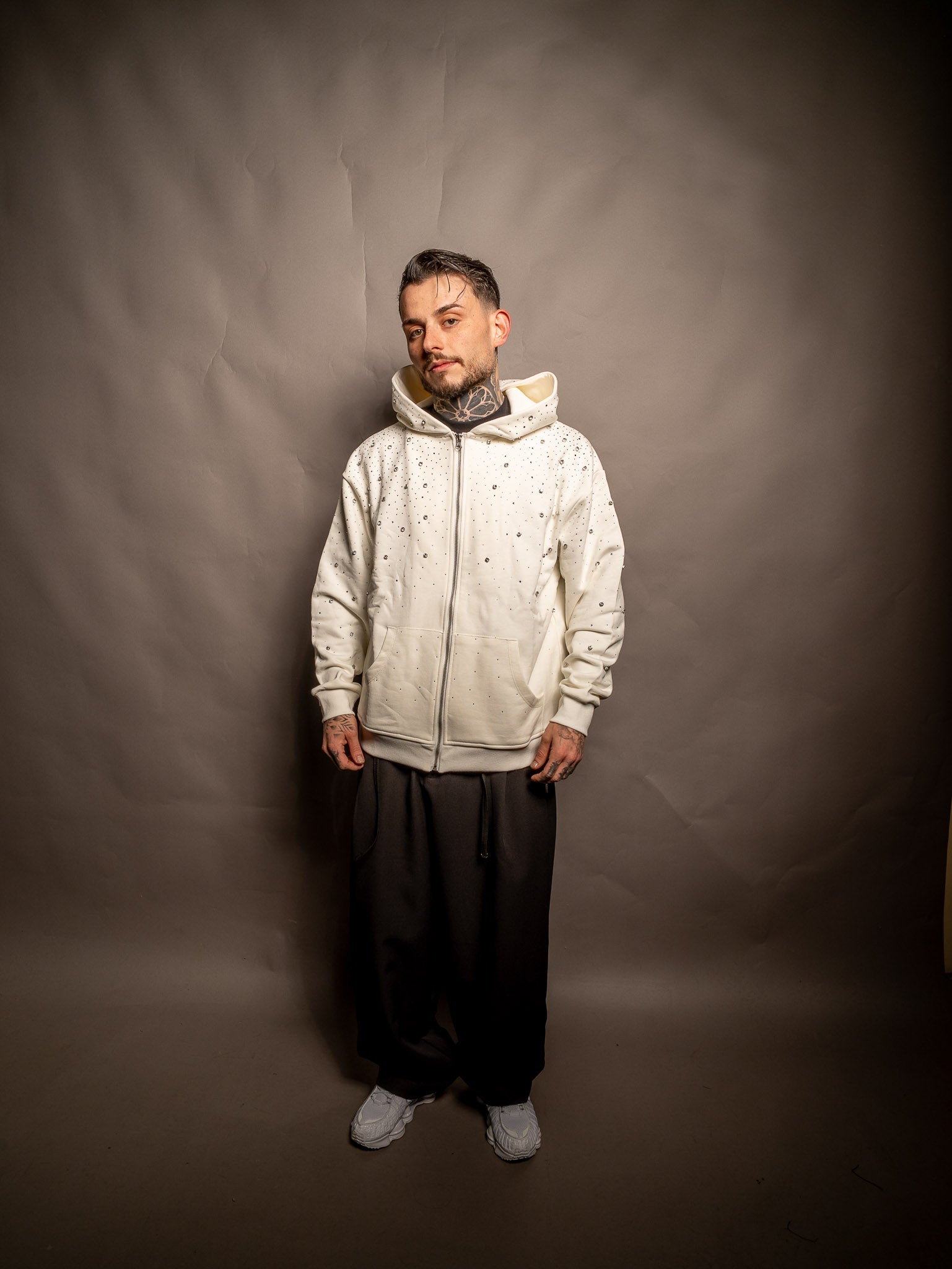 HOODIE CRYSTAL WHITE