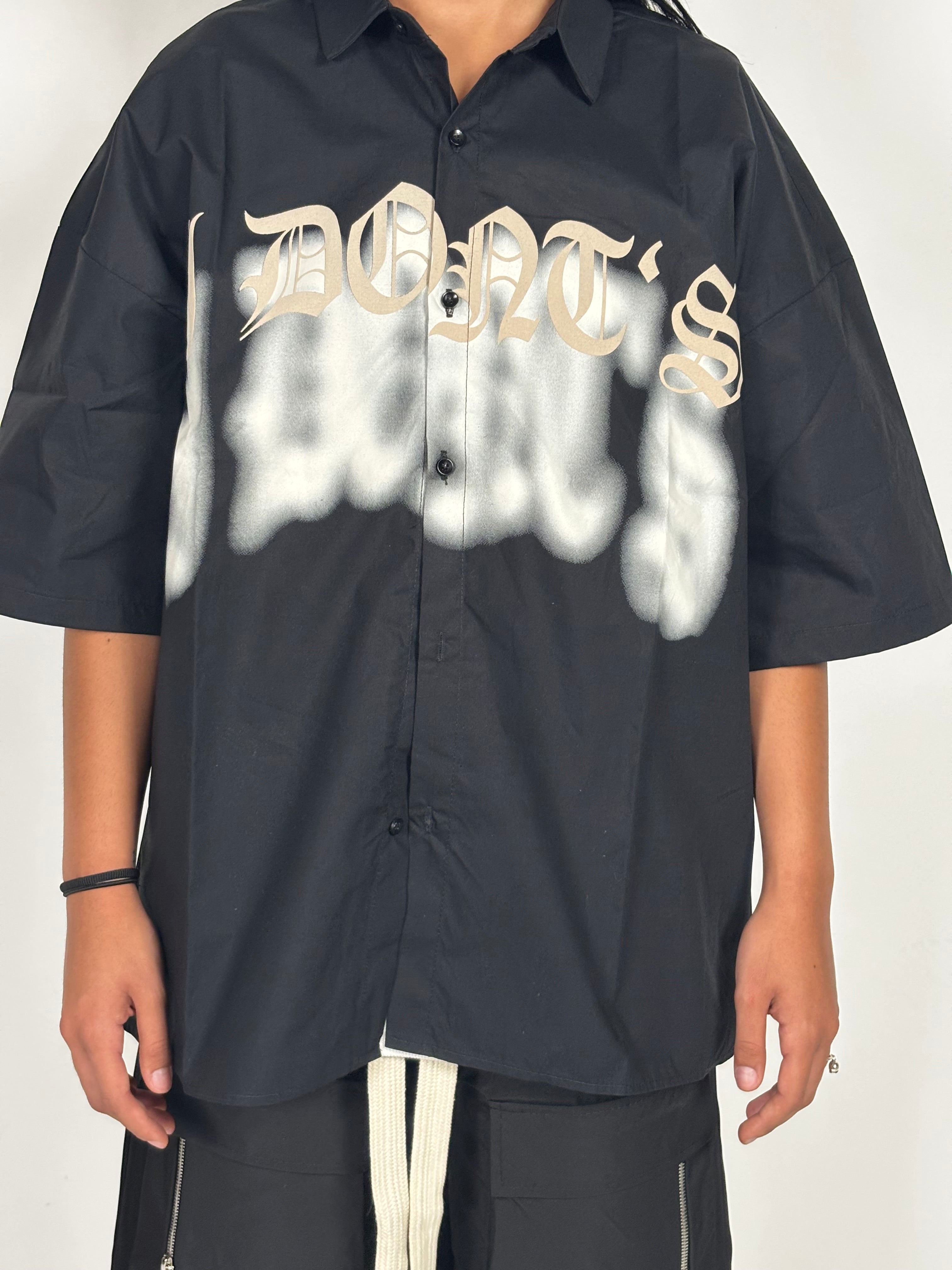 CAMICIA I DONT’S BLACK
