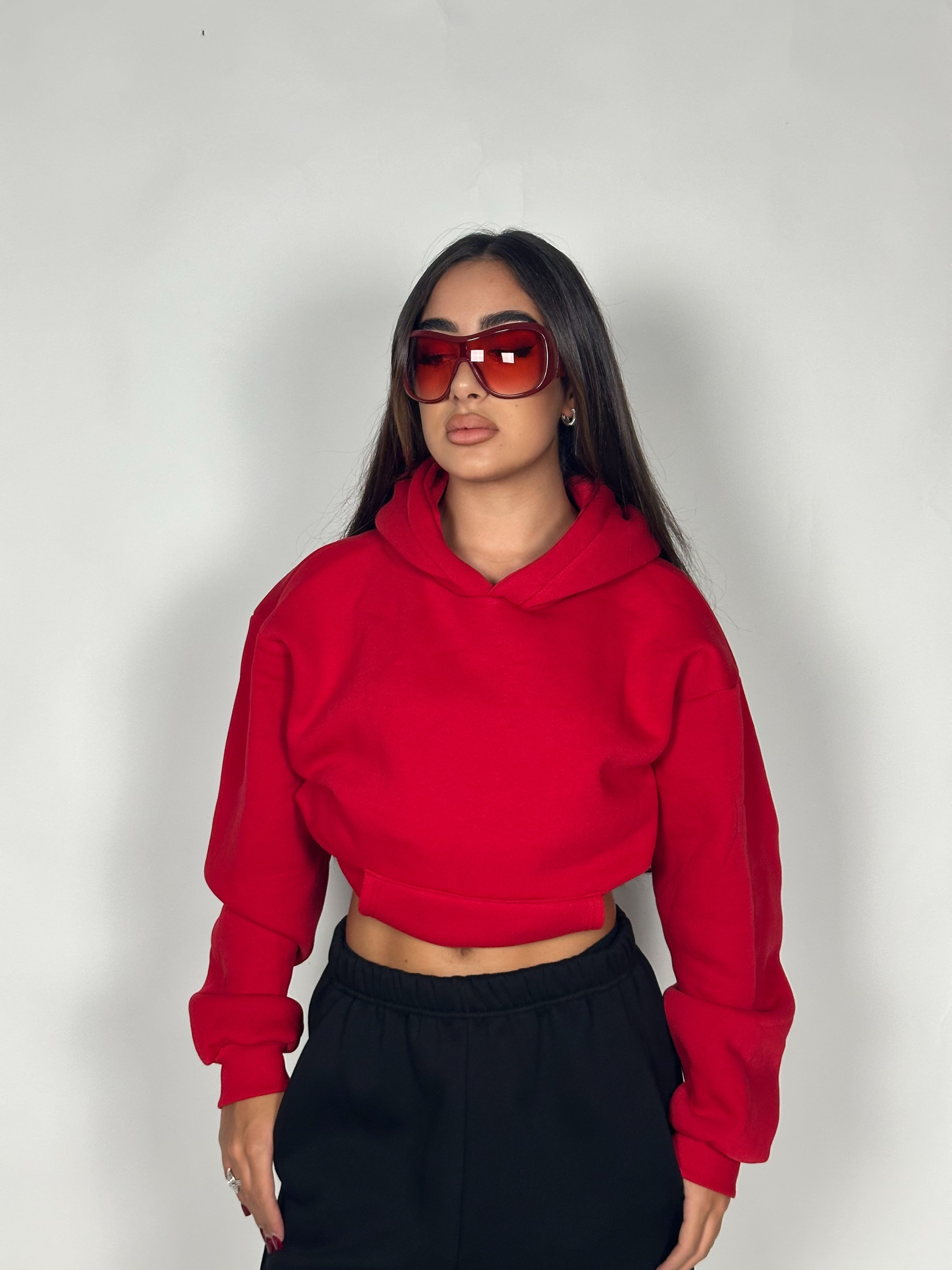 HOODIE EMPTY RED