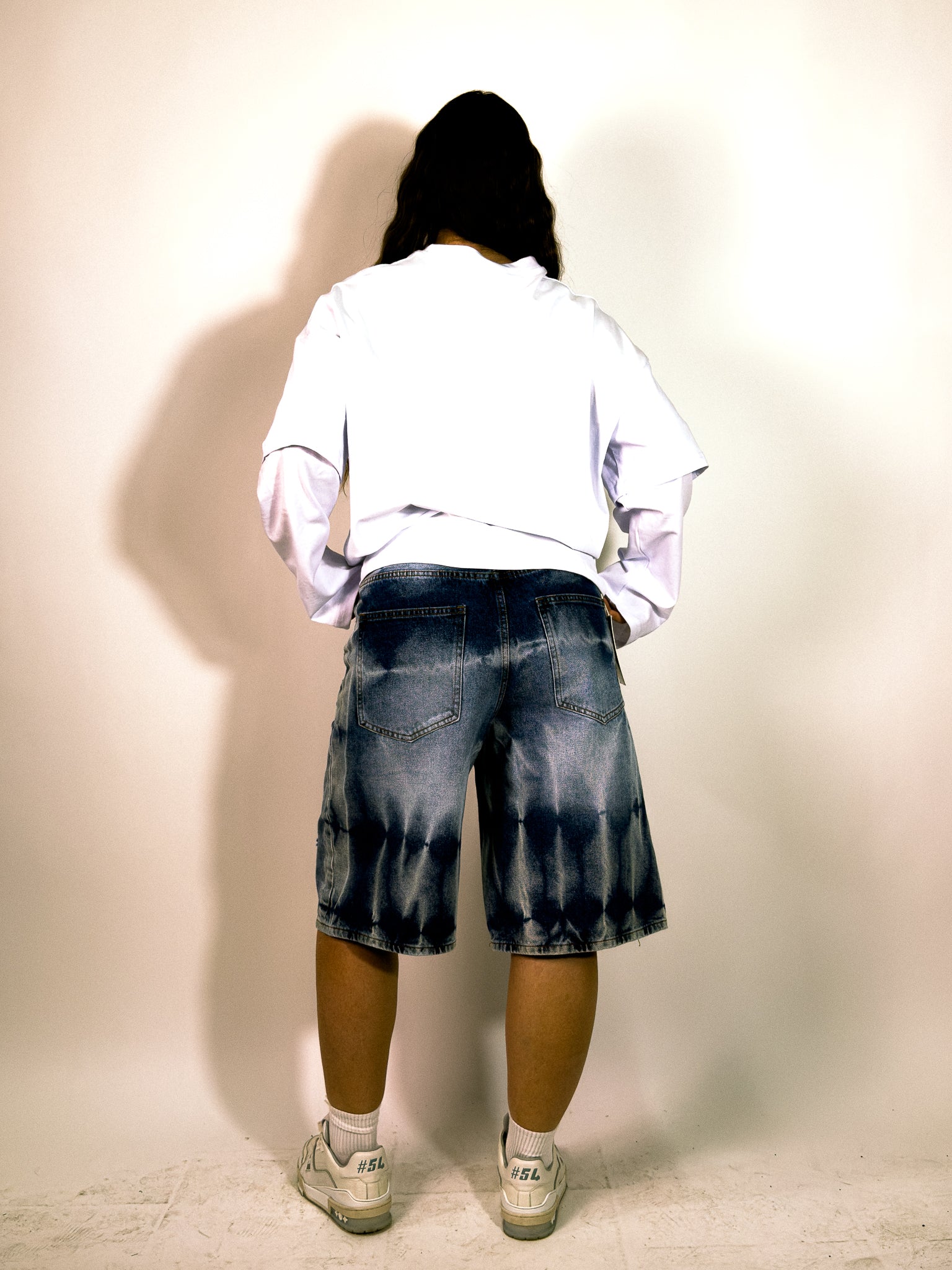 JORTS WASH BLU