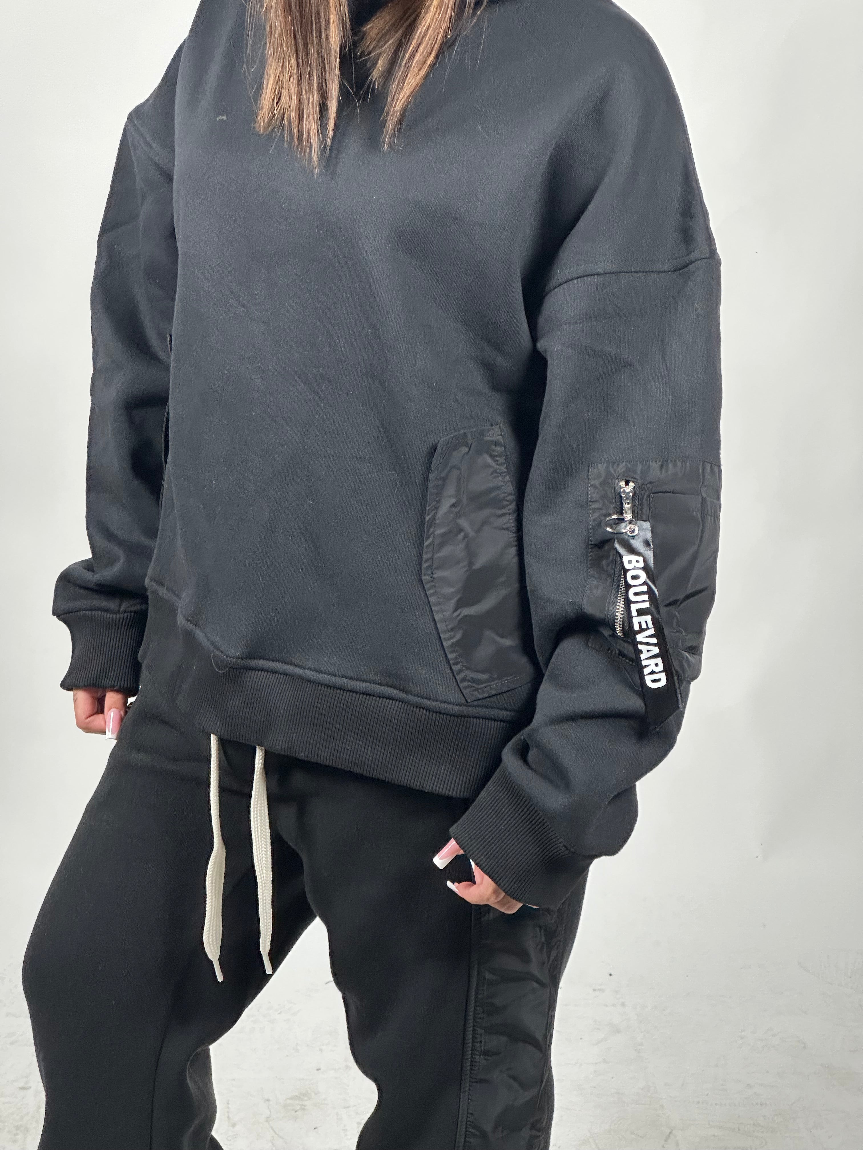 TRACKSUIT  EMPTY BLACK