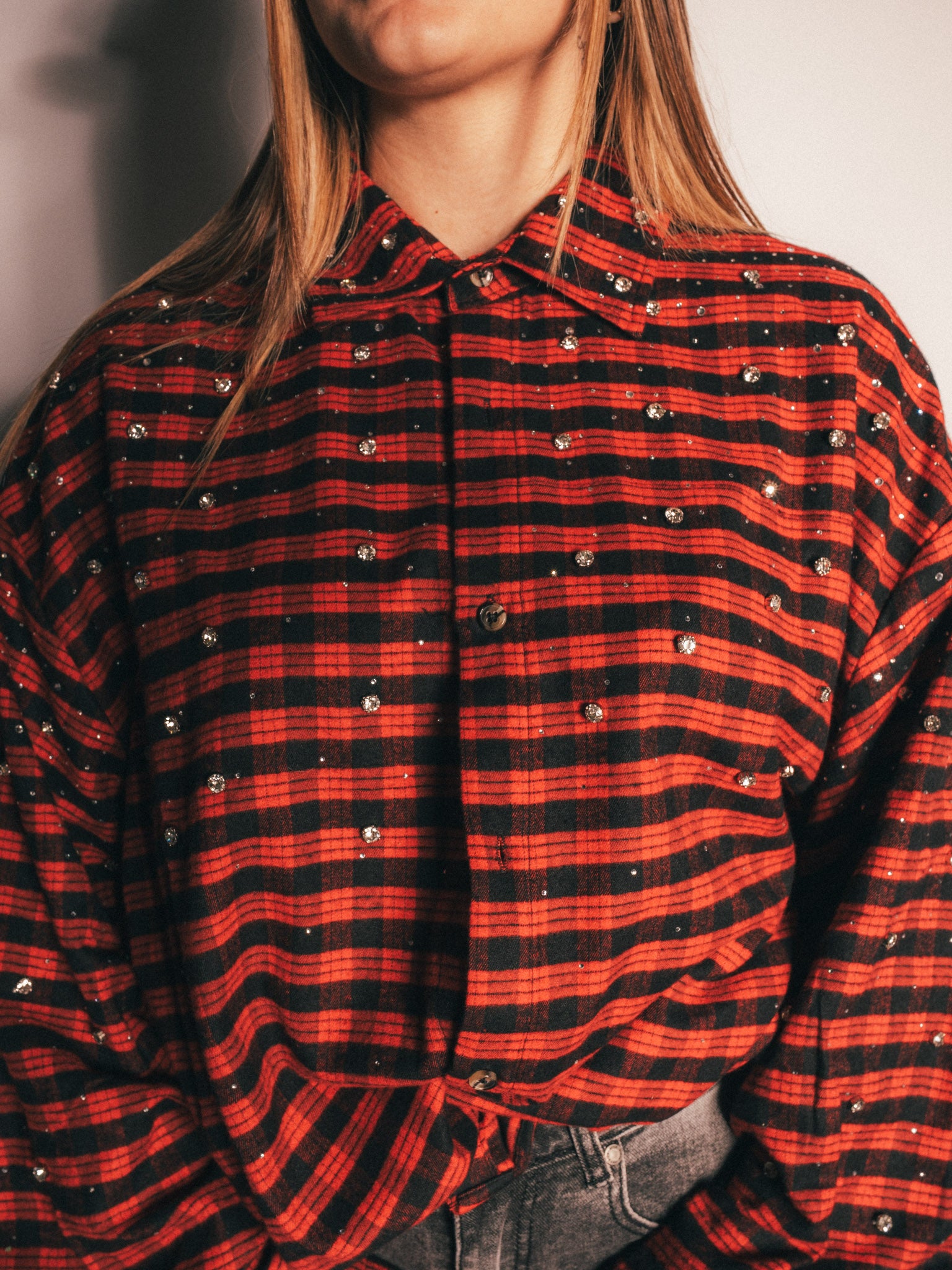 CAMICIA CRYSTAL RED