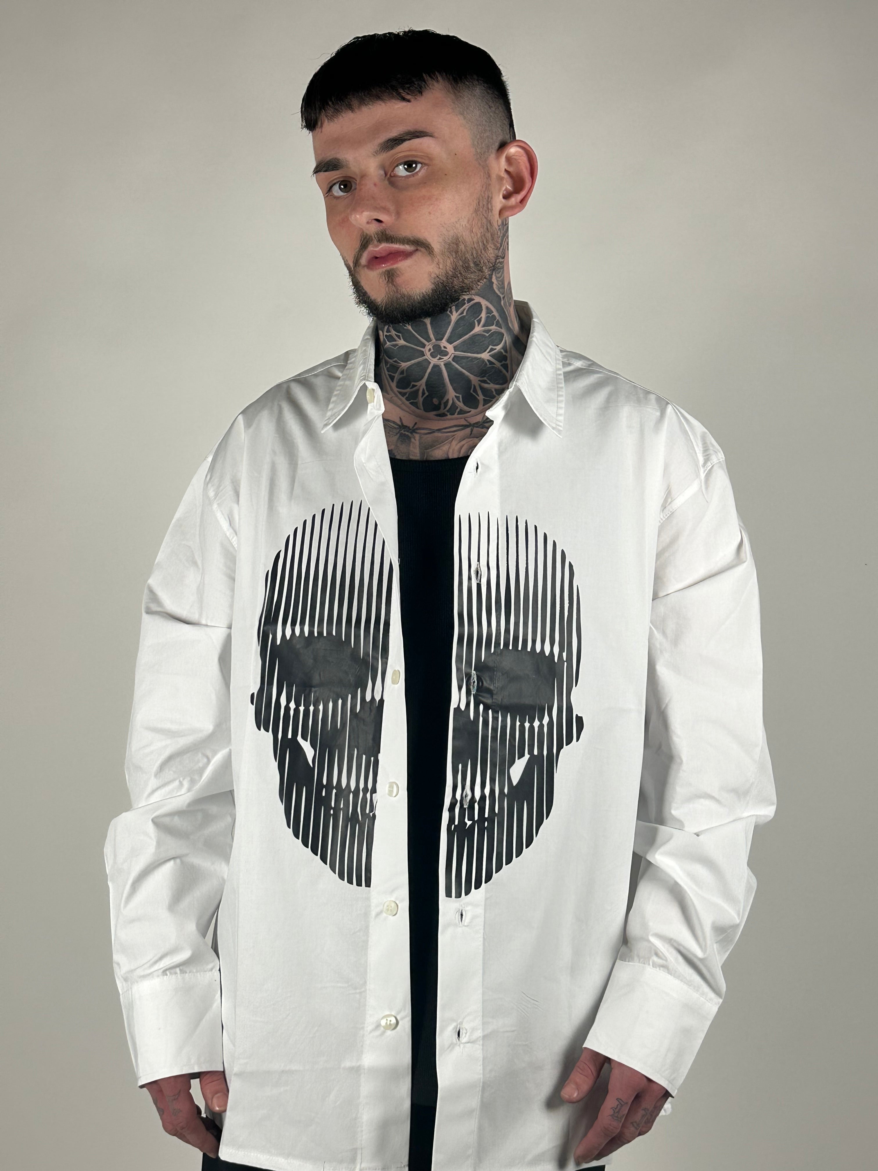 CAMICIA OVER SKULL