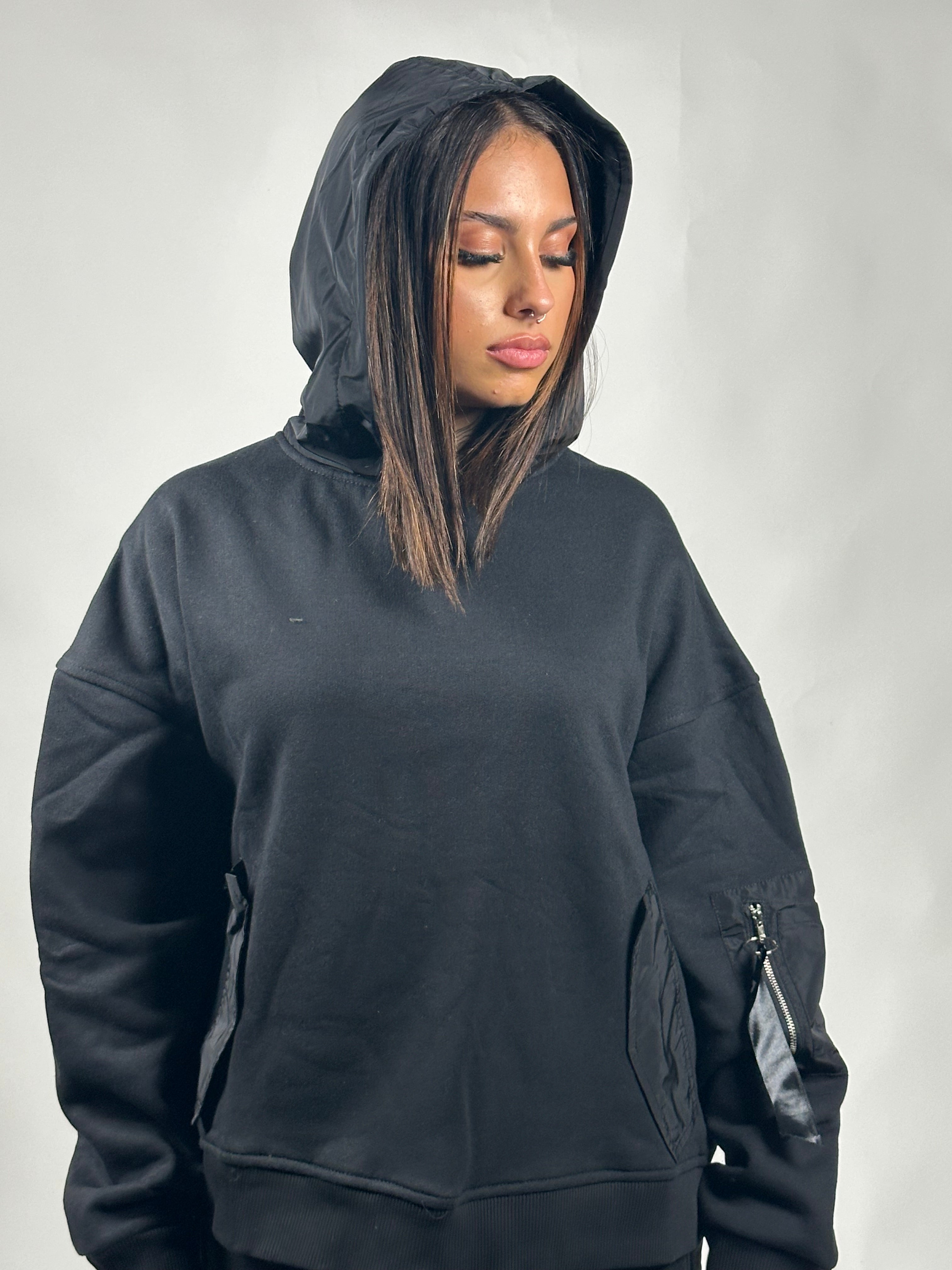 TRACKSUIT  EMPTY BLACK
