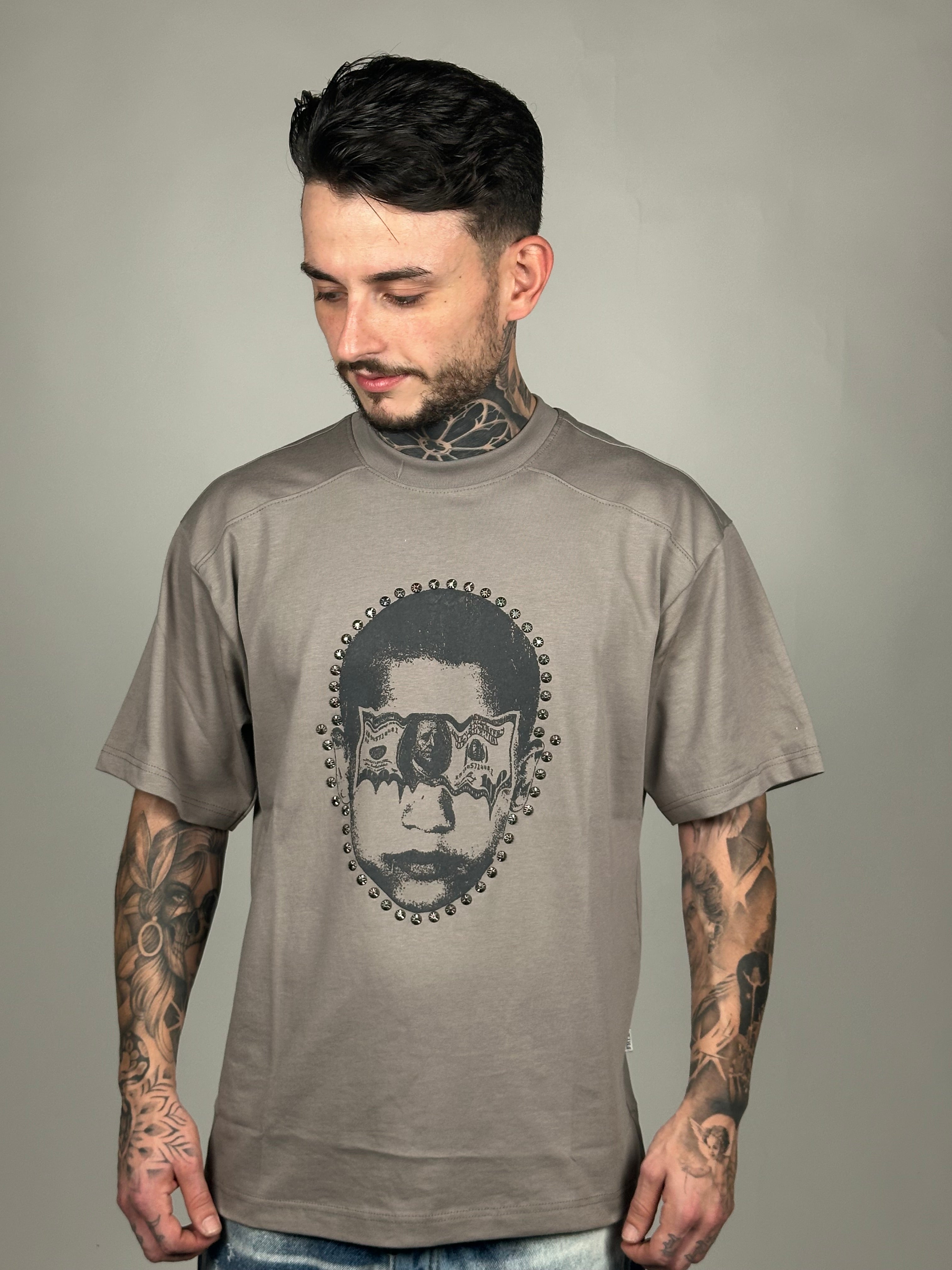 T-SHIRT MONEY GREY