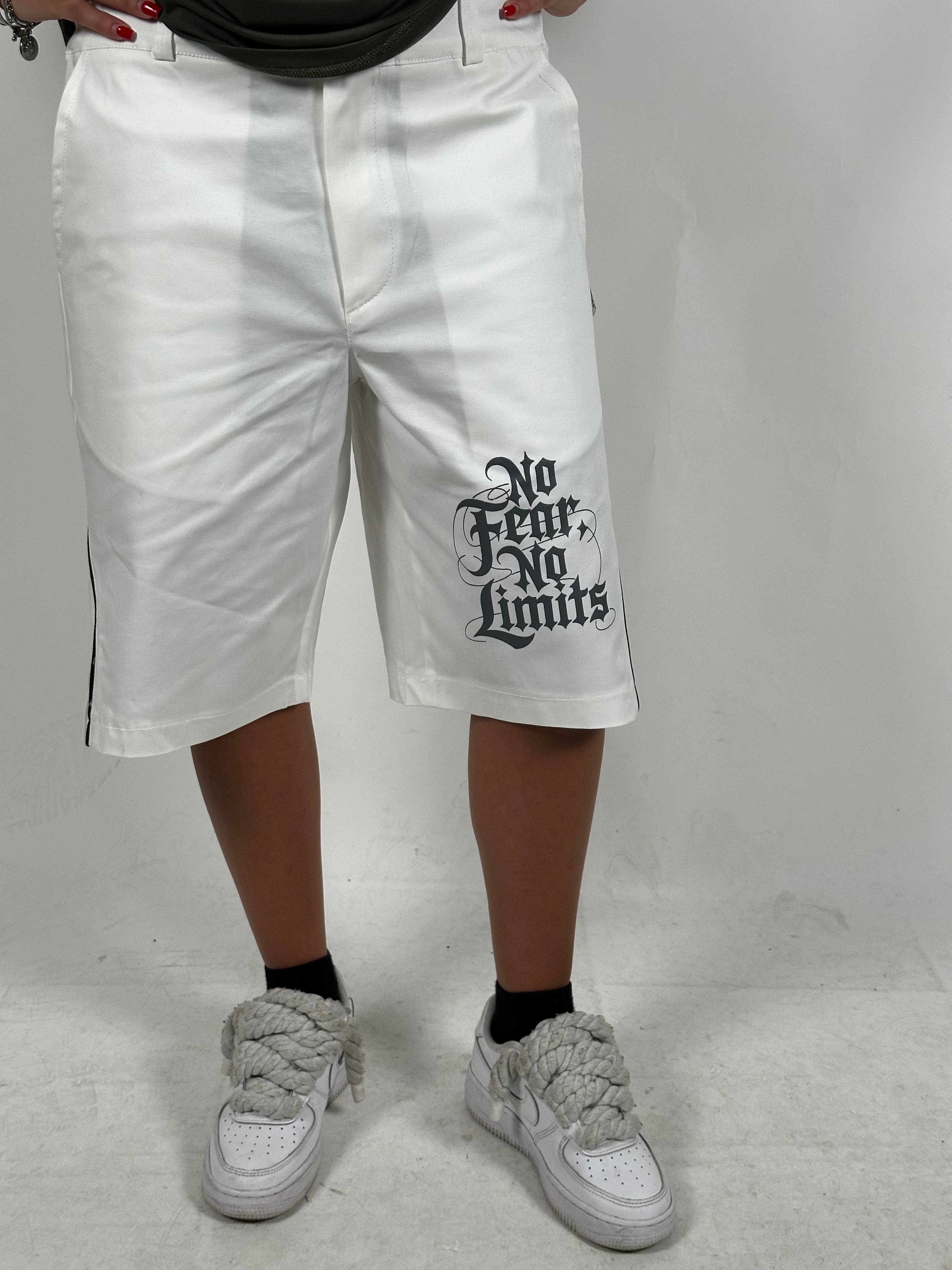 SHORTS NO LIMIT WHITE