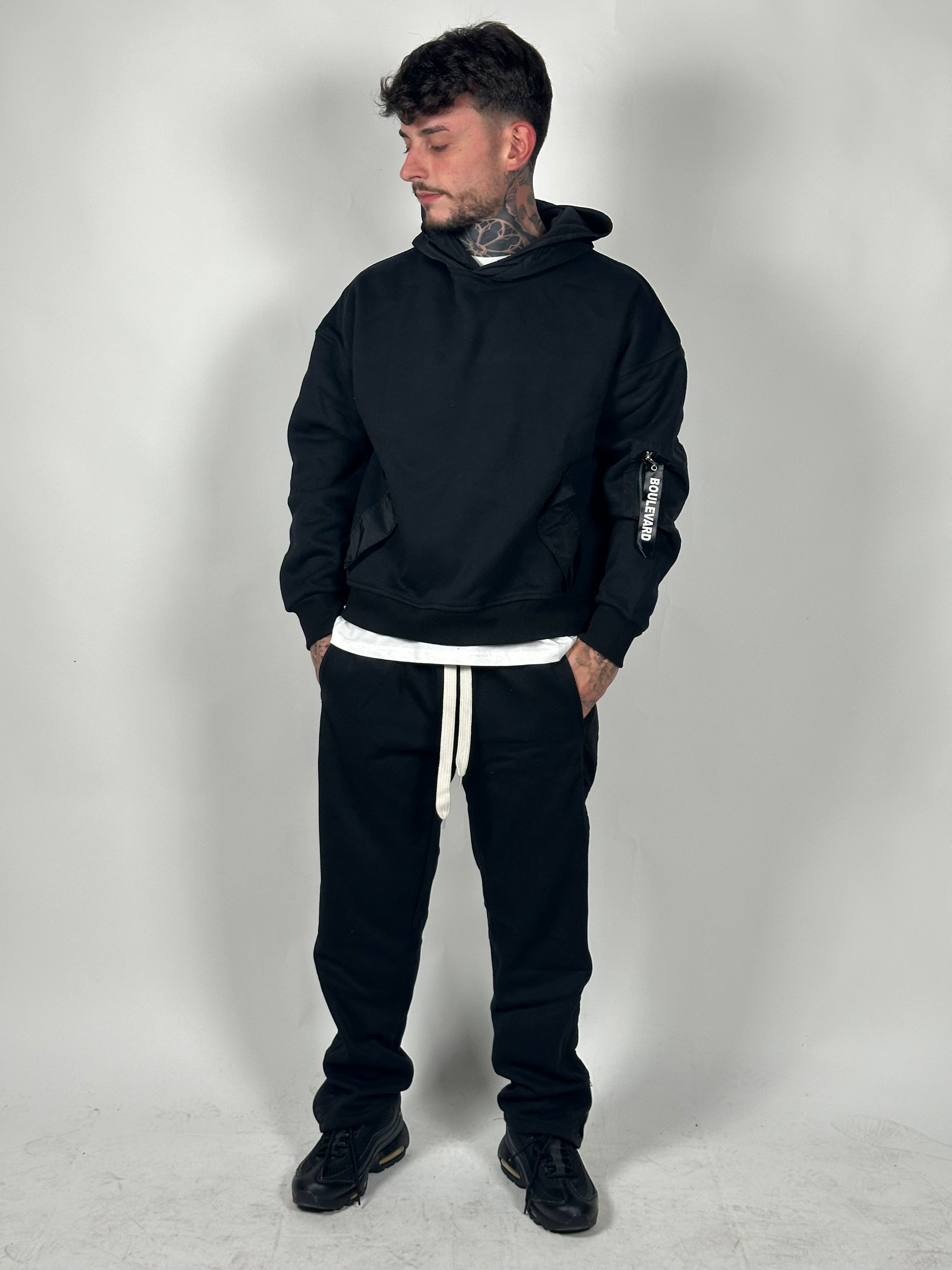 TRACKSUIT  EMPTY BLACK