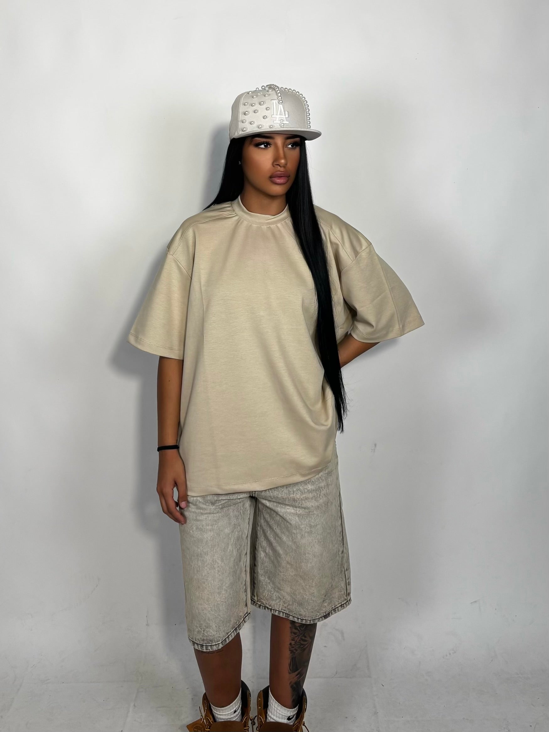 T-SHIRT BASIC BEJE