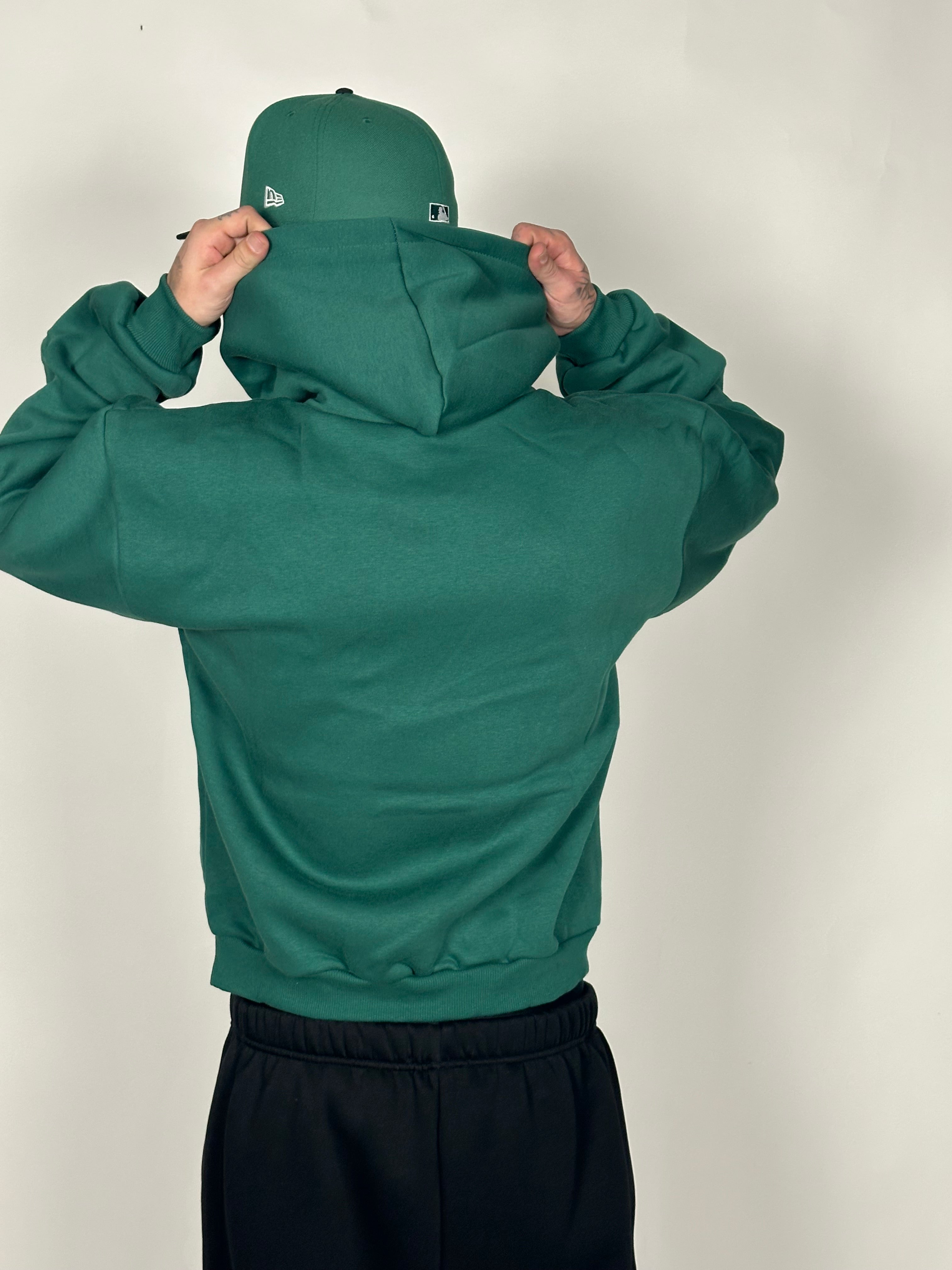 HOODIE EMPTY GREEN