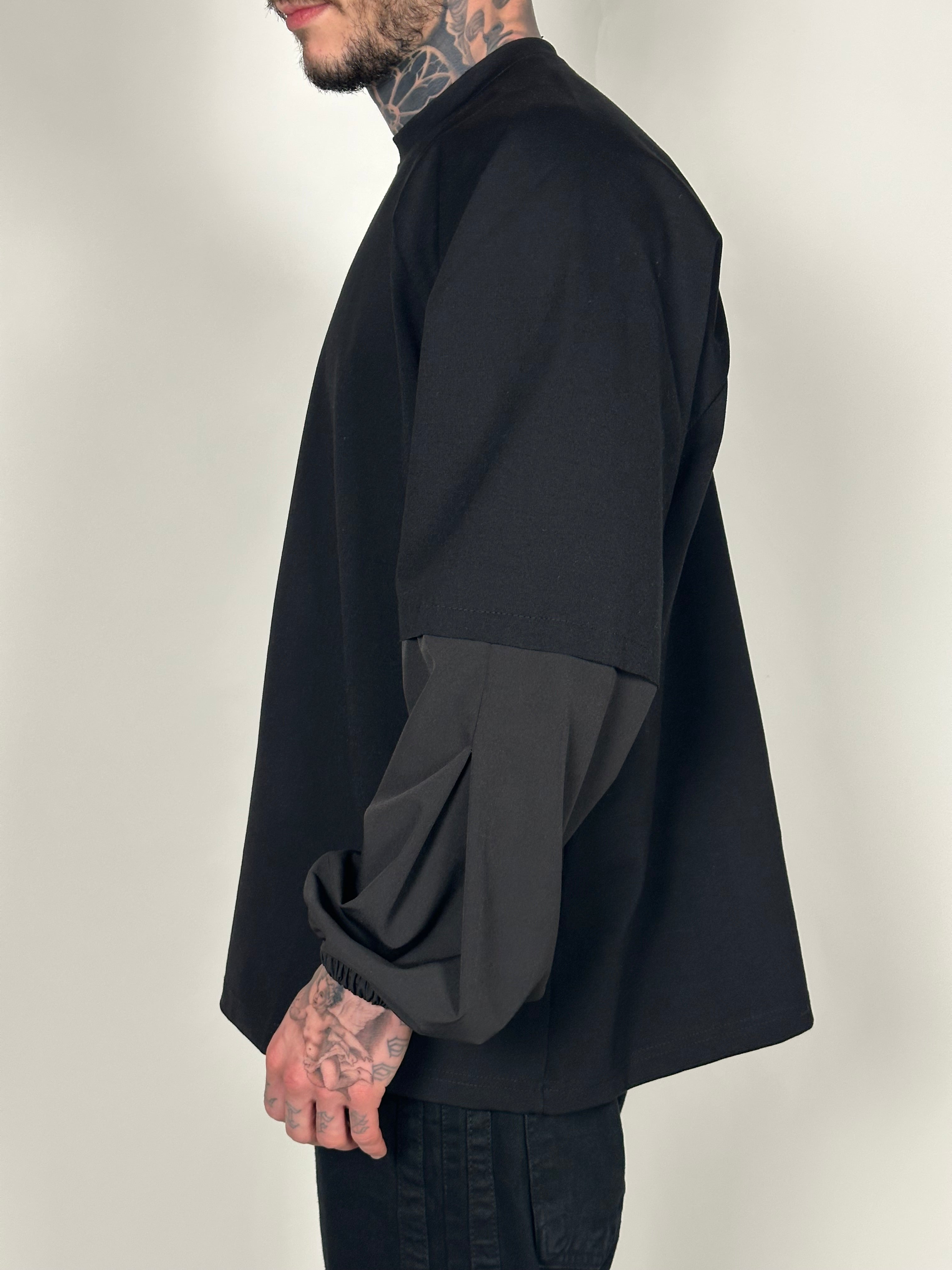 T-SHIRT PUFF BLACK