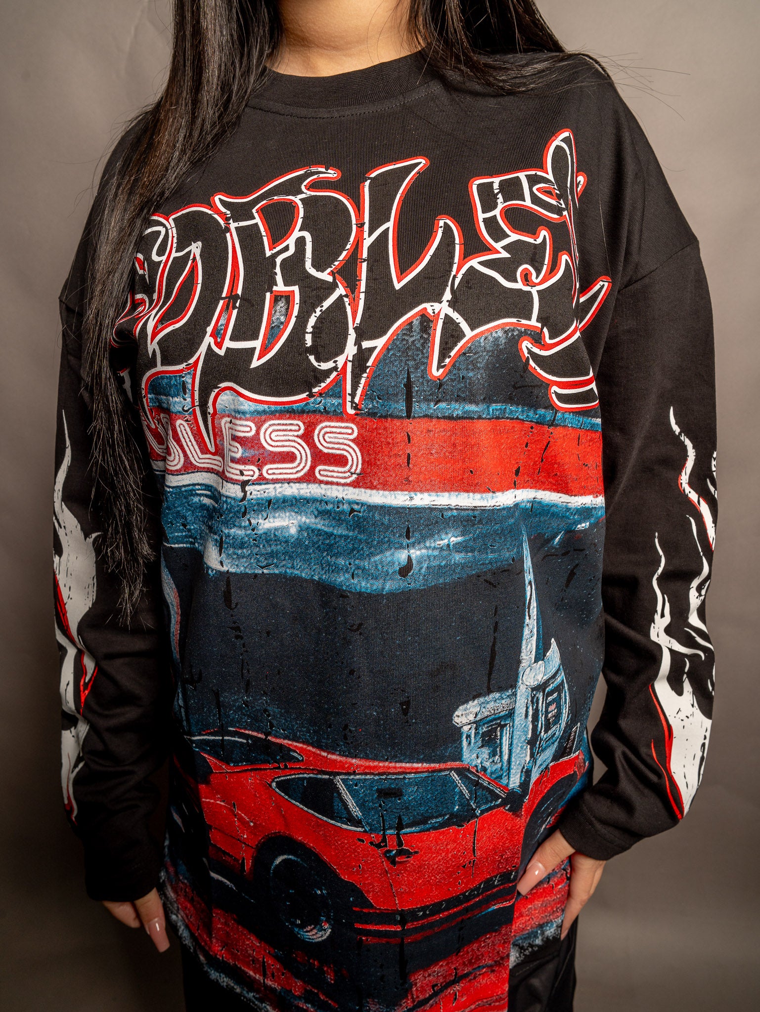 LONG SLEEVE FUEL BLACK