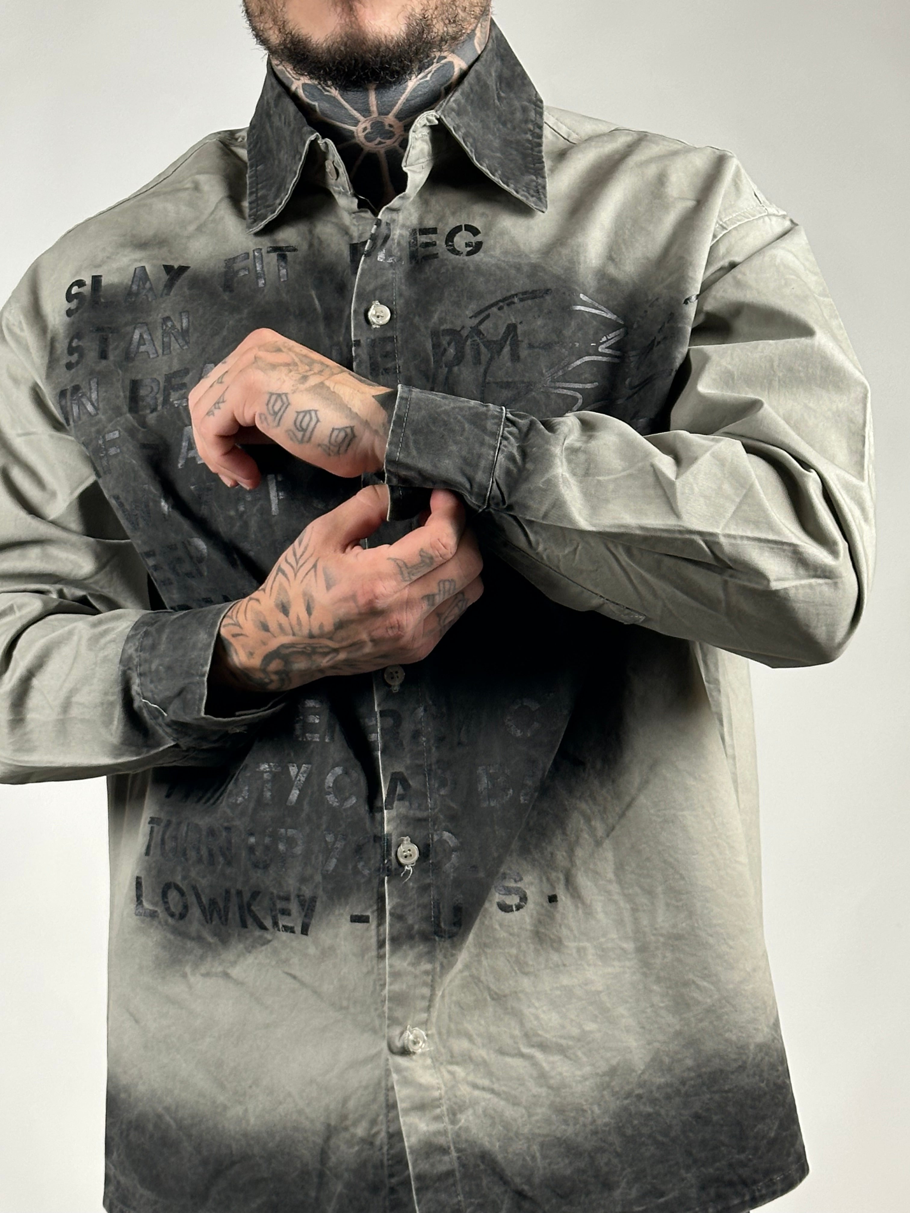 CAMICIA SPRAYED